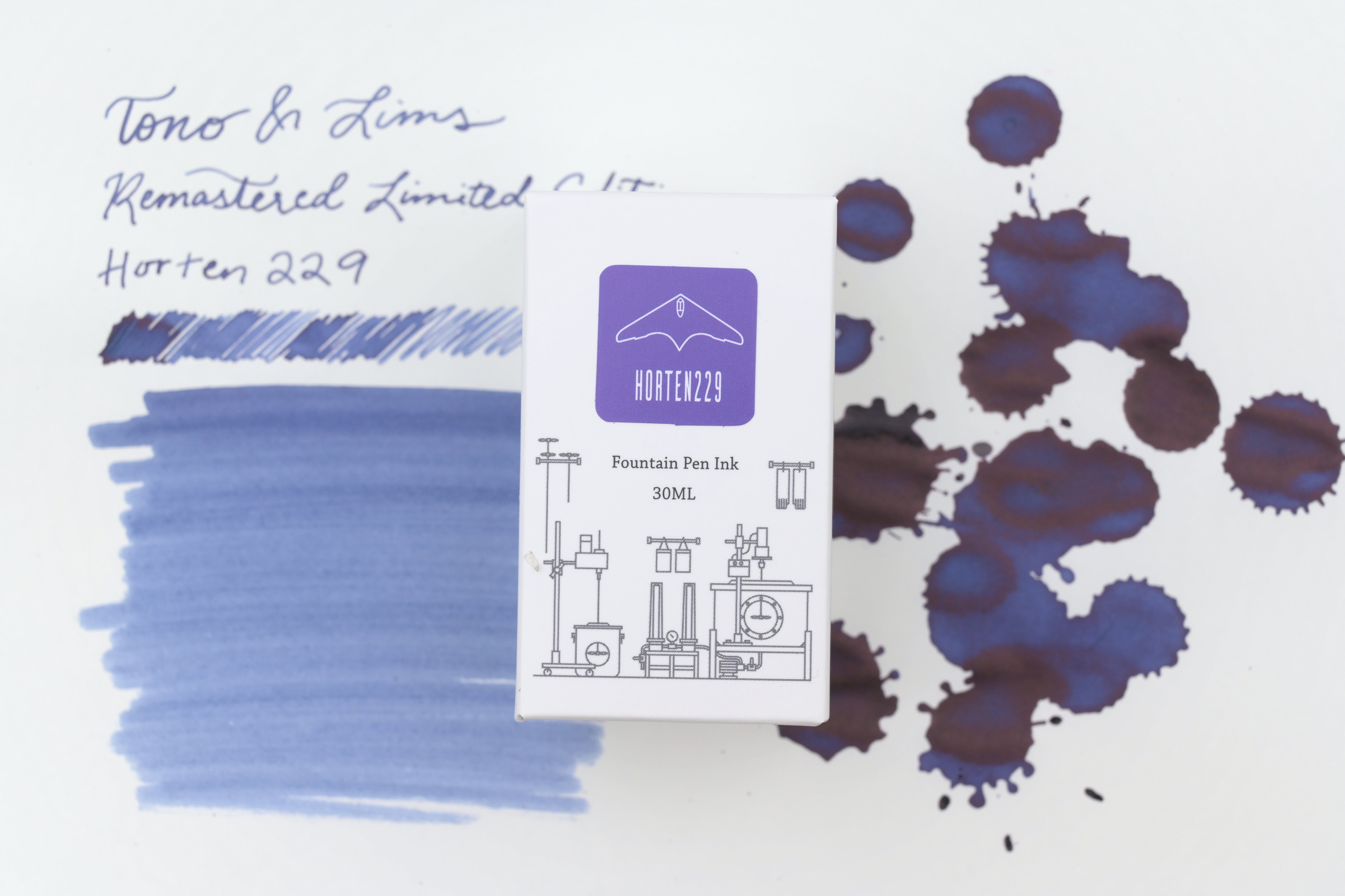 Tono & Lims Ink Bottle - Remastered Limited Edition - Horten 229 - 30ml (Overseas Exclusive)