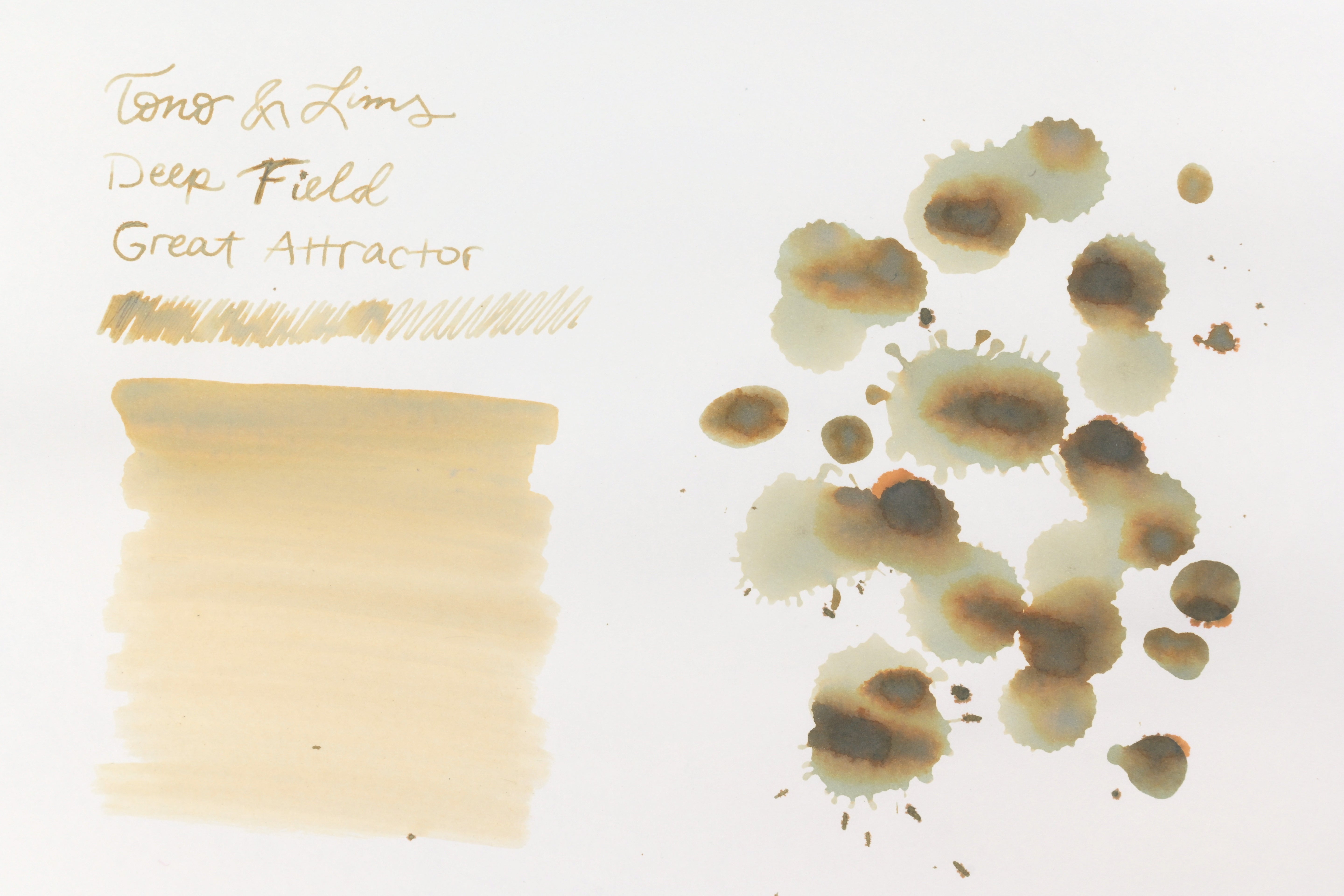 Tono & Lims Ink Bottle - DEEEP FIELD - Great Attractor - 30ml