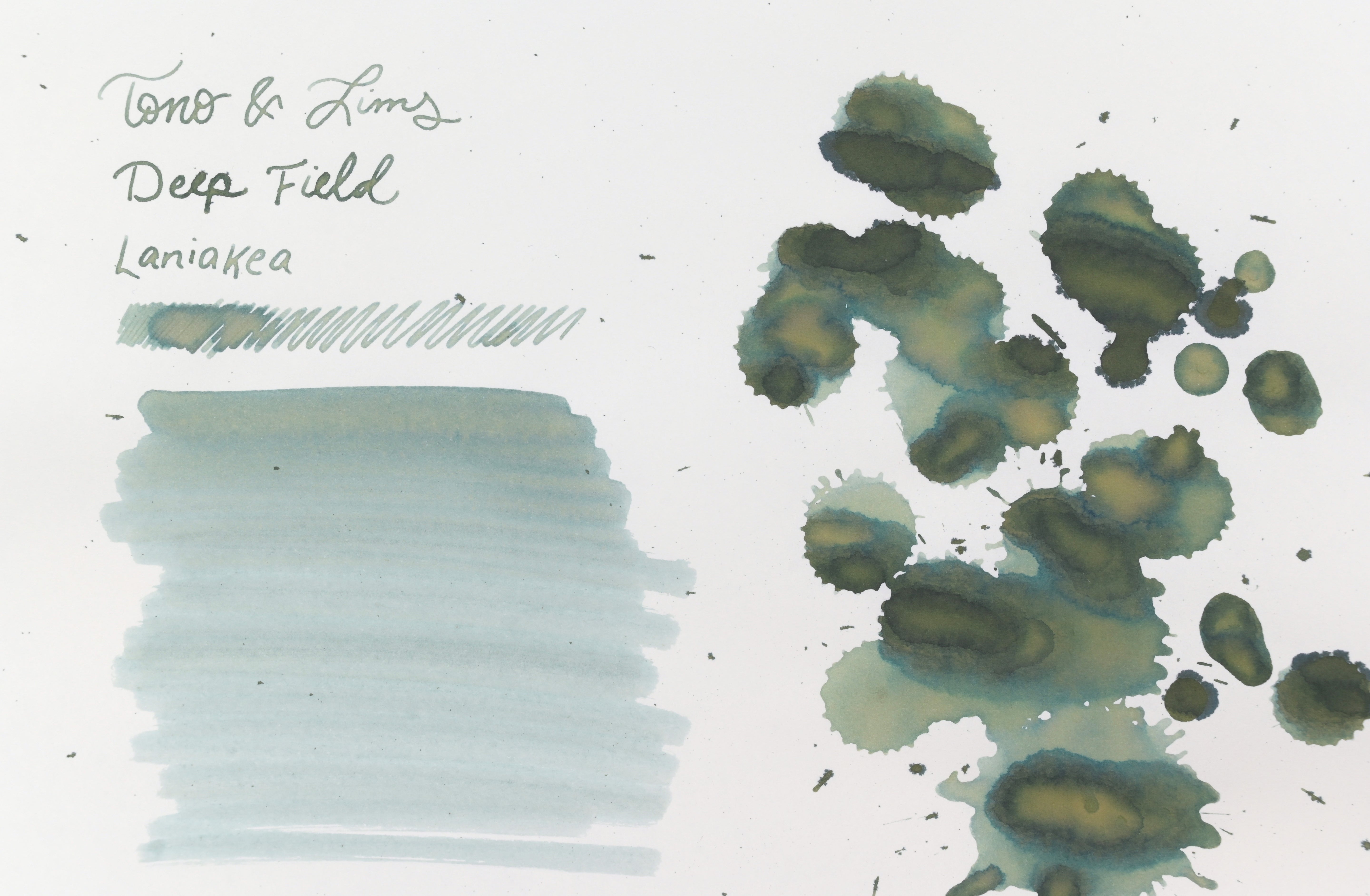 Tono & Lims Ink Bottle - DEEEP FIELD - Laniakea - 30ml