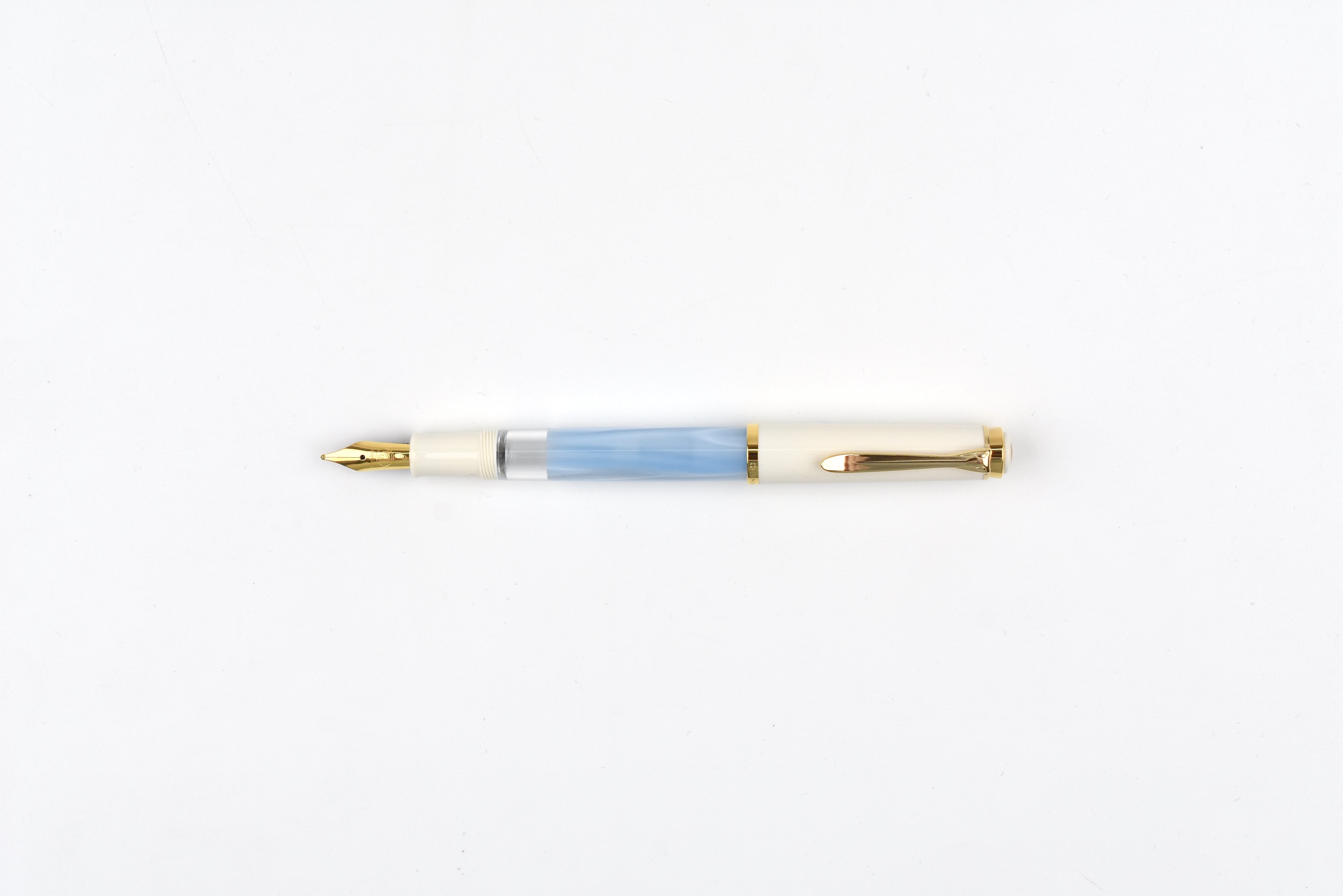 Pelikan M200 パステルブルー　Fニブ Pelikan M200 Fountain Pen - Classic - Pastel Blue - Special