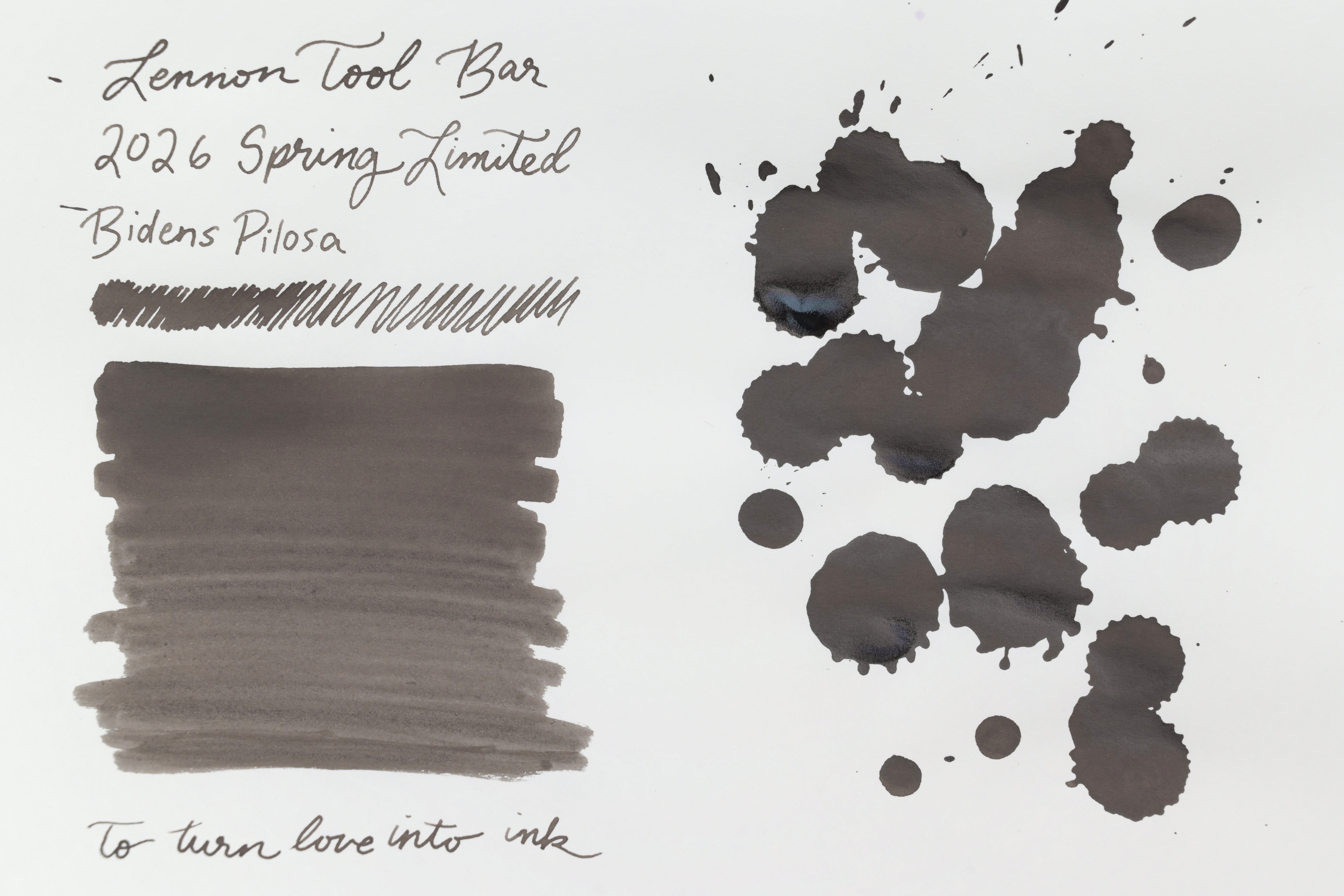 Lennon Tool Bar - 2026 Spring Limited - Pretty Vol 4 - 鬼針草