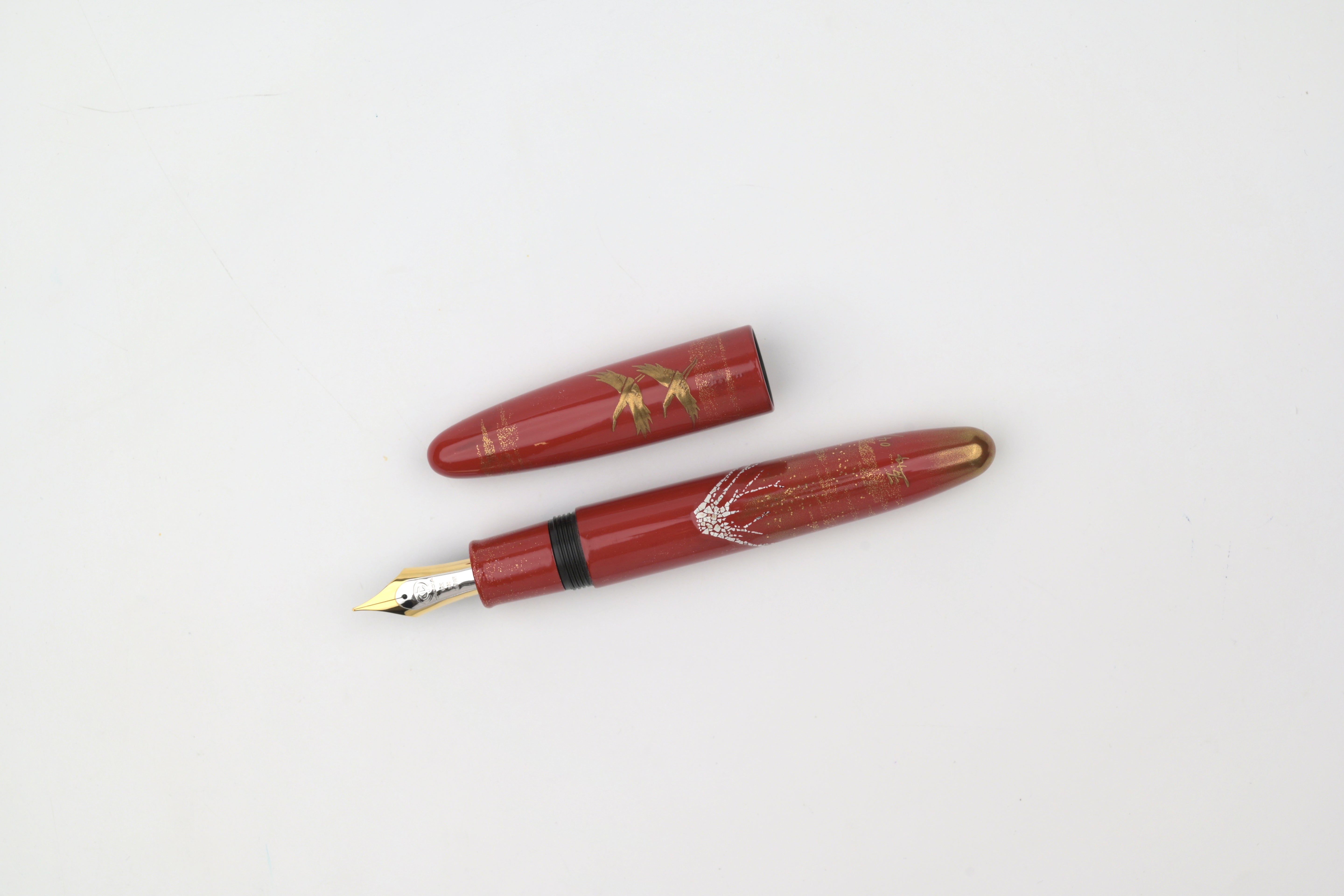 Taccia Empress Fountain Pen - Aka Fuji - Limited Edition