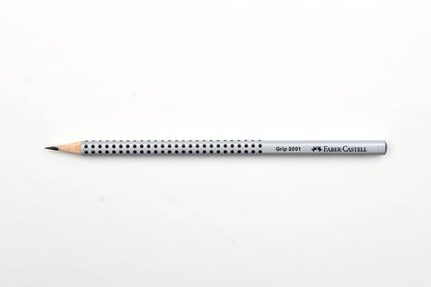 Faber-Castell - Grip 2001 Graphite Pencil - Silver