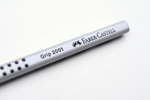 Faber-Castell - Grip 2001 Graphite Pencil - Silver