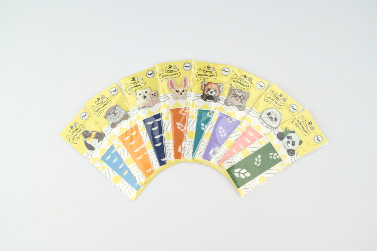 HISAGO Embroidered Animal Bookmarker – Wildlife