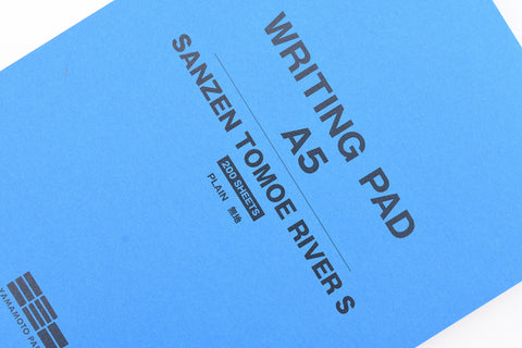 Yamamoto Paper Sanzen Tomoe River S Writing Pad - A5 - Plain
