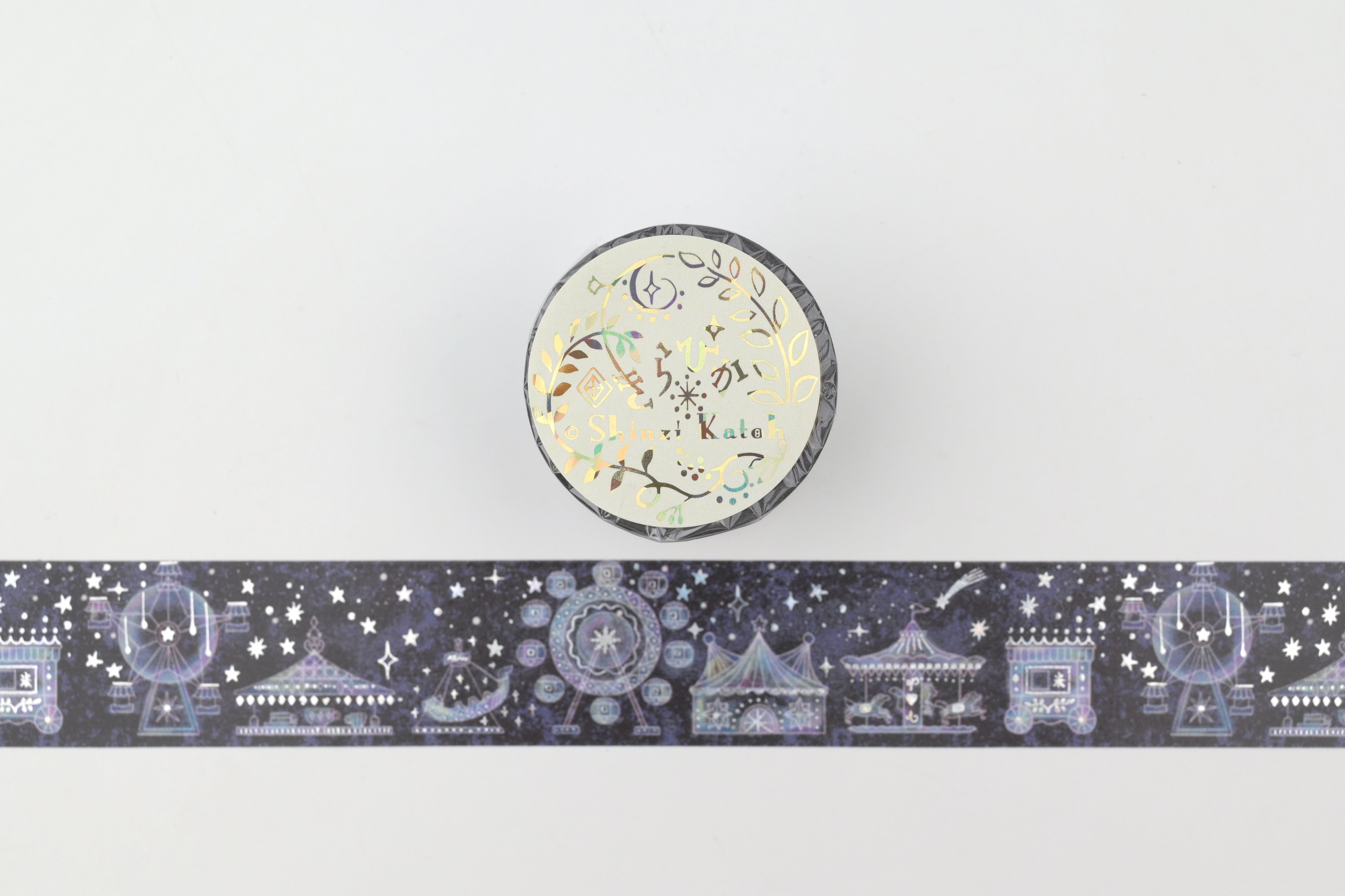 SEAL-DO Washi Tape - Shinzi Katoh - Night Amusement Park - 27mm