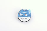 SODA Transparent Masking Tape - 15mm - Duckweed