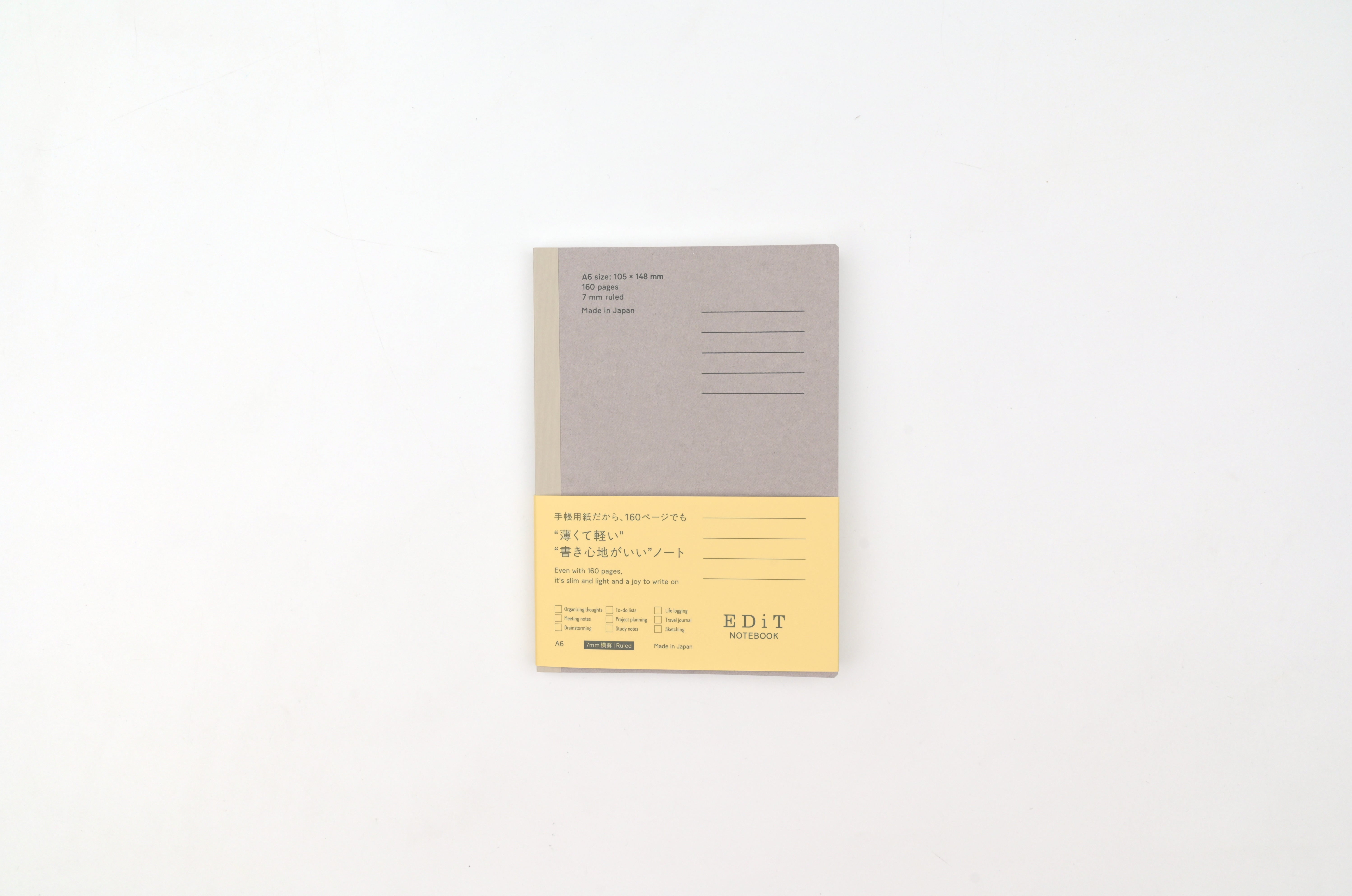 notebookページ Mark's EDiT Notebook - A6 – Yoseka Stationery