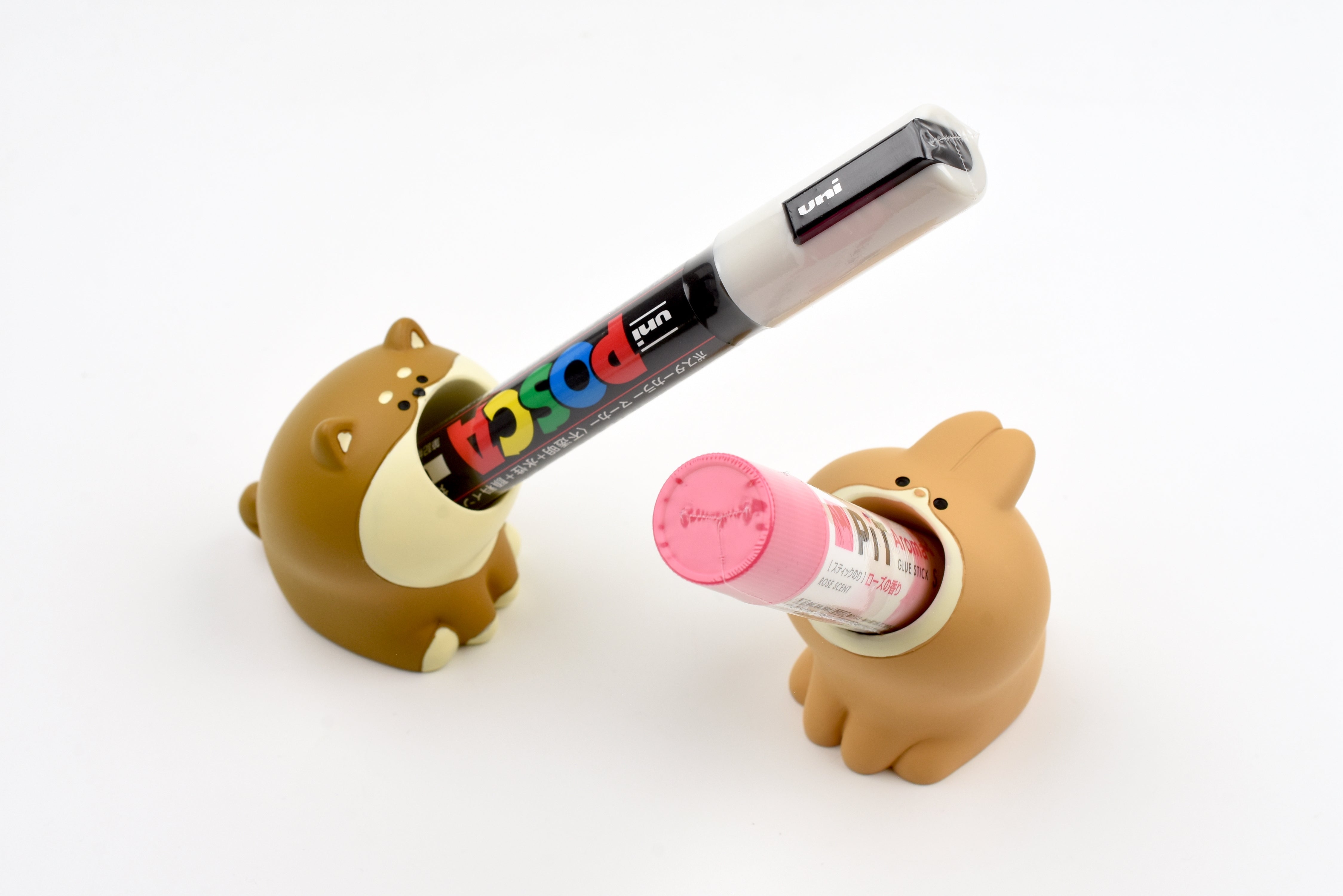 Decole Seal Stand - Harapeko Animal – Yoseka Stationery