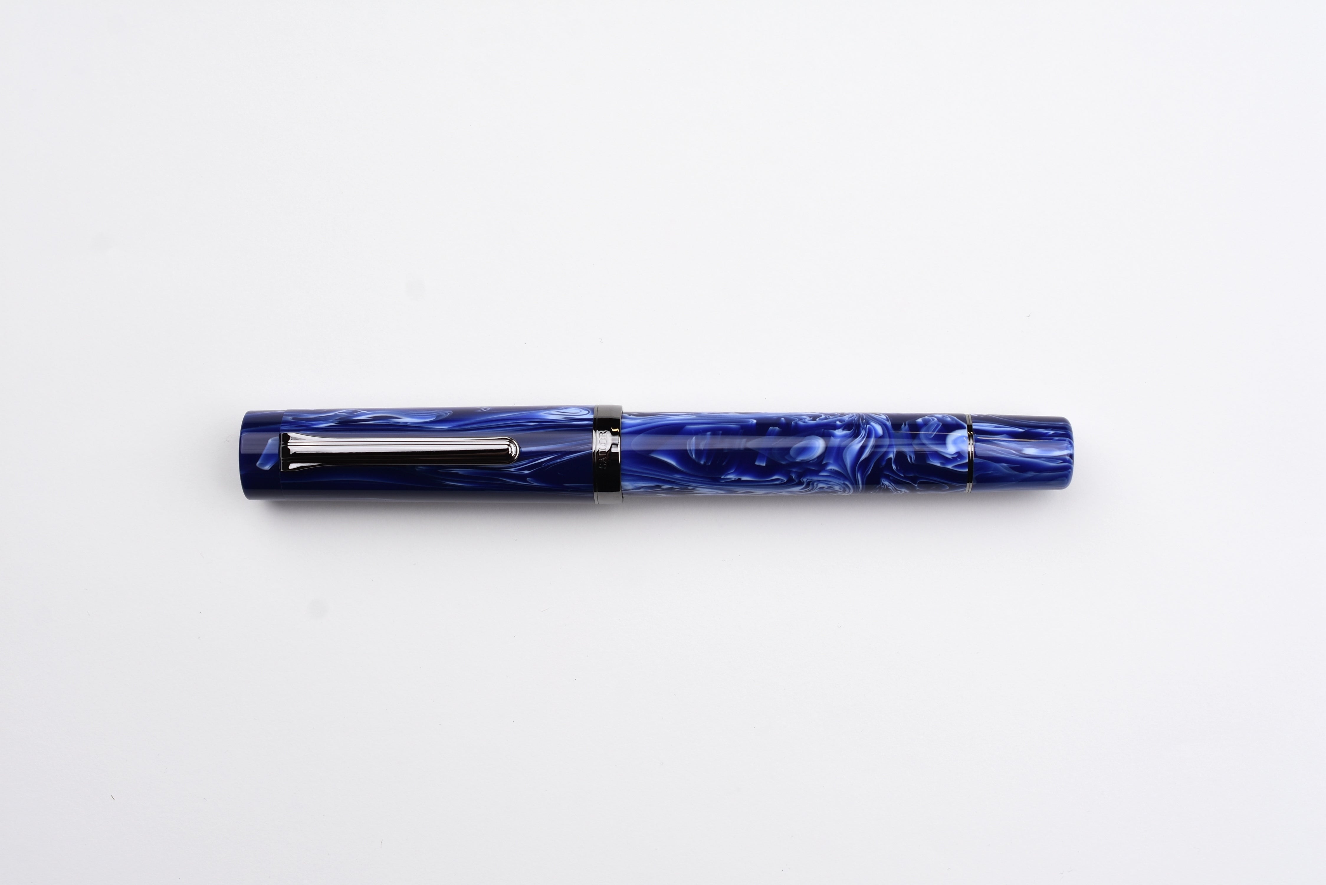 Sailor Luminous Shadow King of Pen Fountain Pen – Storm Blue – Limited Edition