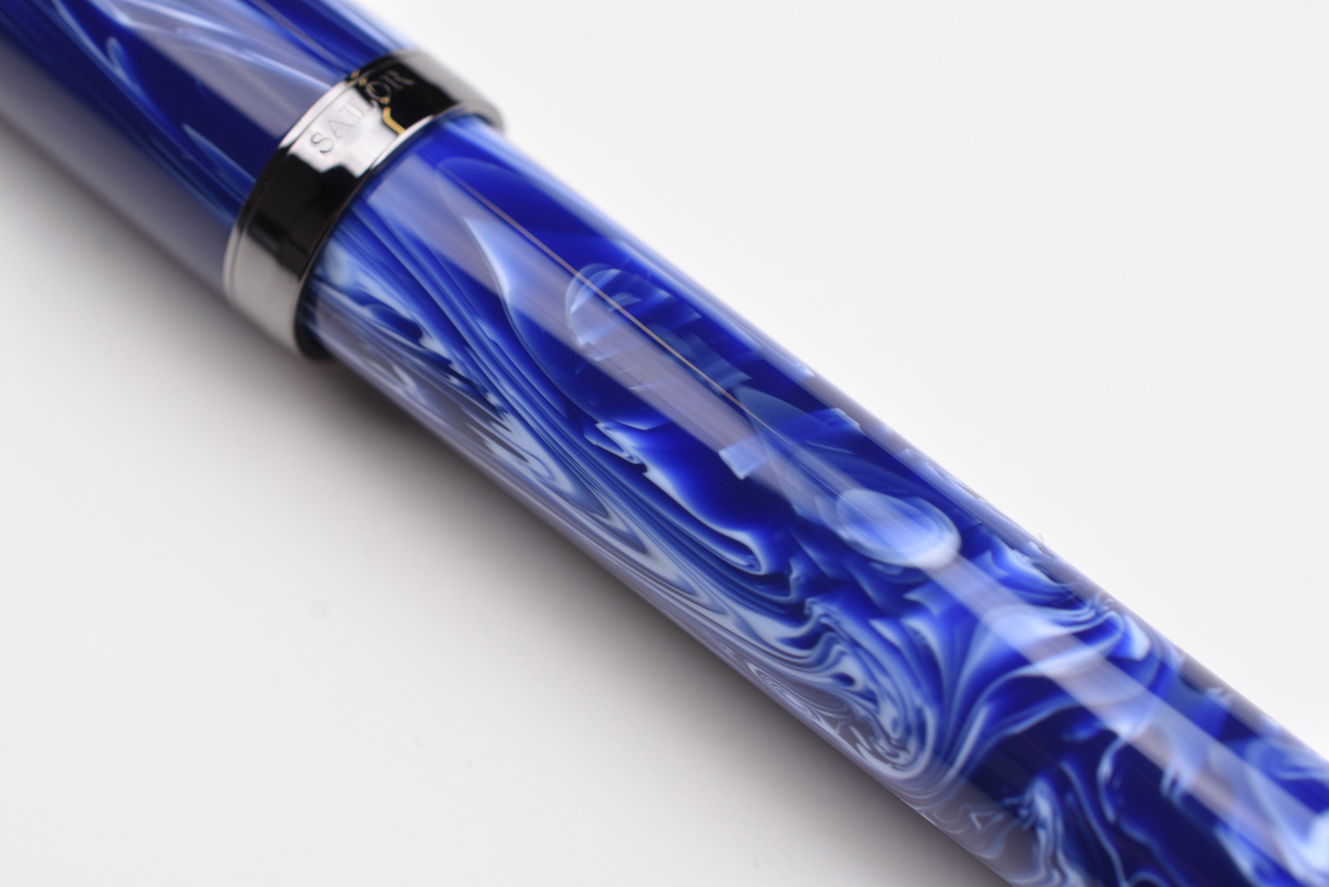 Sailor Luminous Shadow King of Pen Fountain Pen – Storm Blue – Limited Edition