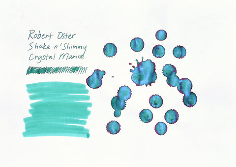 Robert Oster Signature Ink - Shake n' Shimmy - Crystal Marine - 50ml