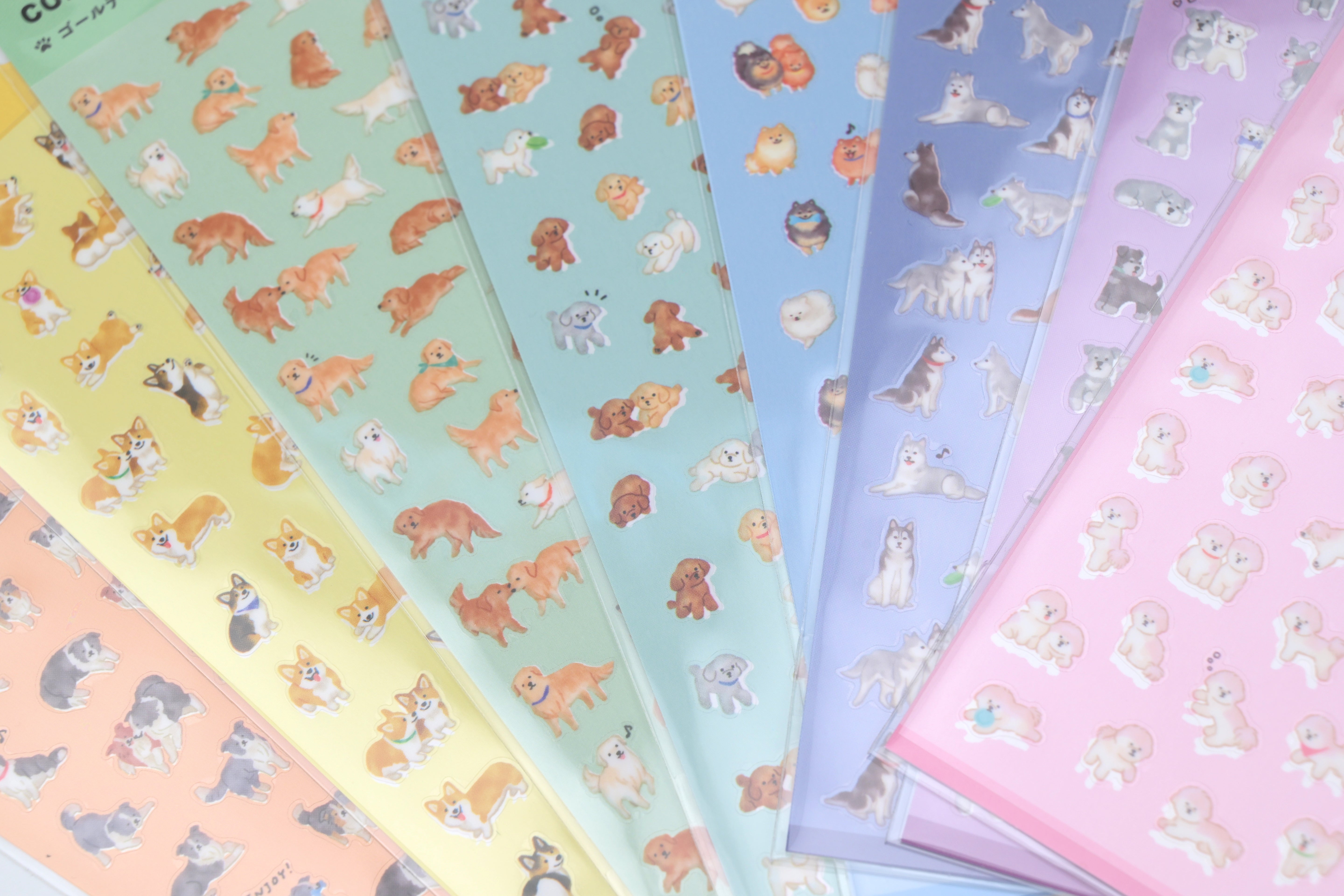 Mind Wave Sticker Sheet - Doggy Collection