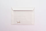 Midori Watermark Letter Set - Cat