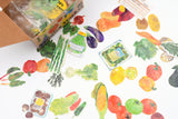 Greeting Life Flake Stickers - Vegetable