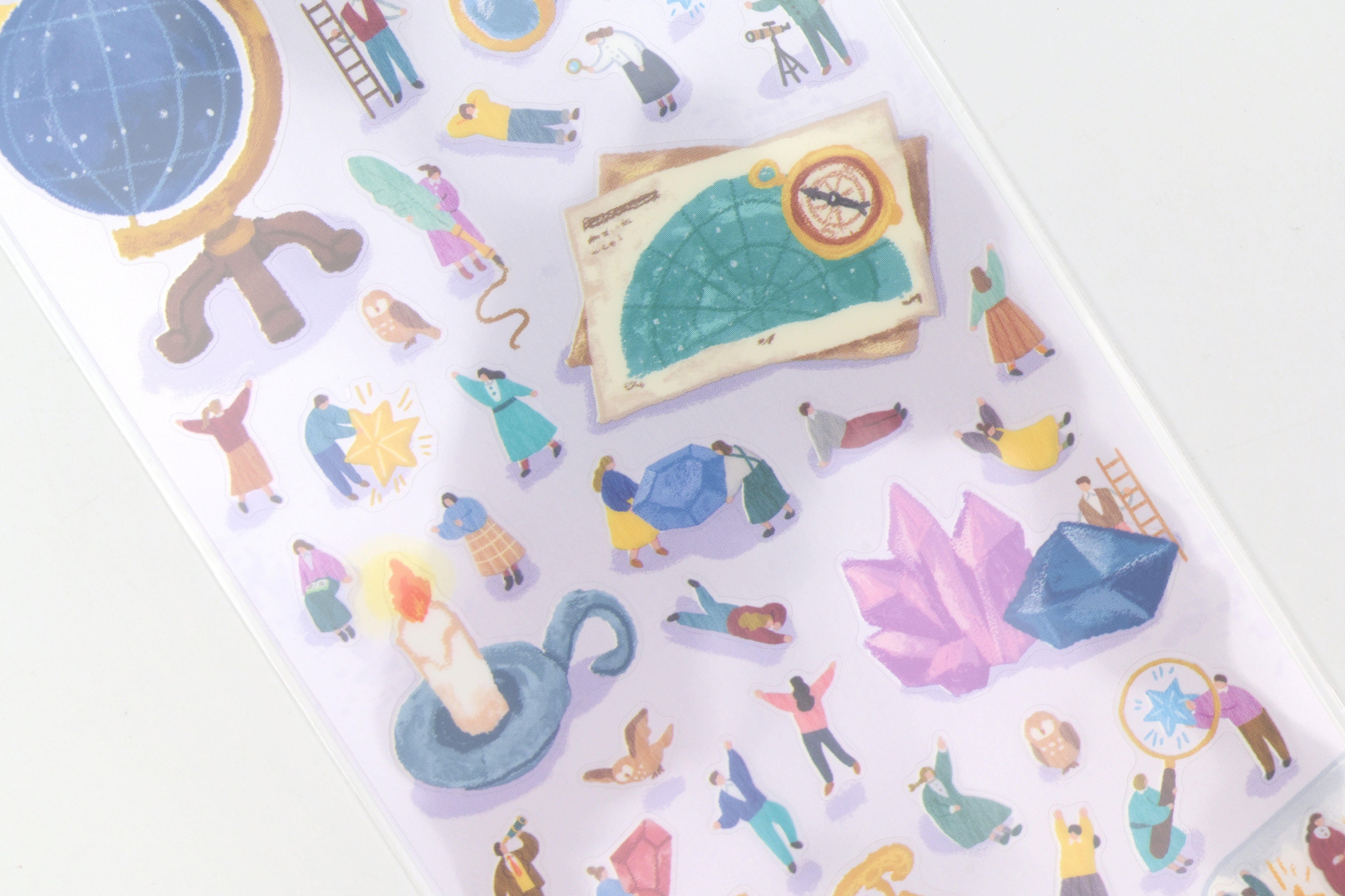 Mind Wave Sticker Sheet - Secret Friends - Secret Astronomical Observations