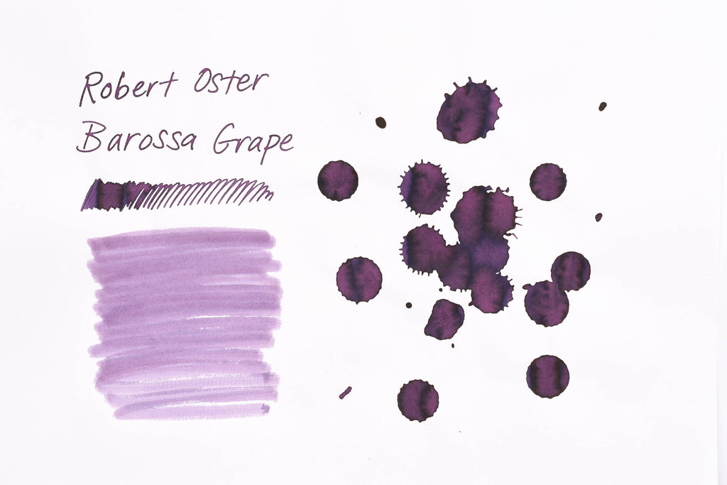 Cc Barossa Ink Robert Oster Signature Ink - Barossa Grape - 50ml – Yoseka Stationery