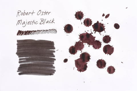 Robert Oster Signature Ink - Majestic Black - 50ml