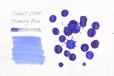 Robert Oster Signature Ink - Flaming Blue - 50ml