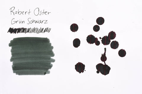 Robert Oster Signature Ink - GrŸn-Schwarz - 50ml