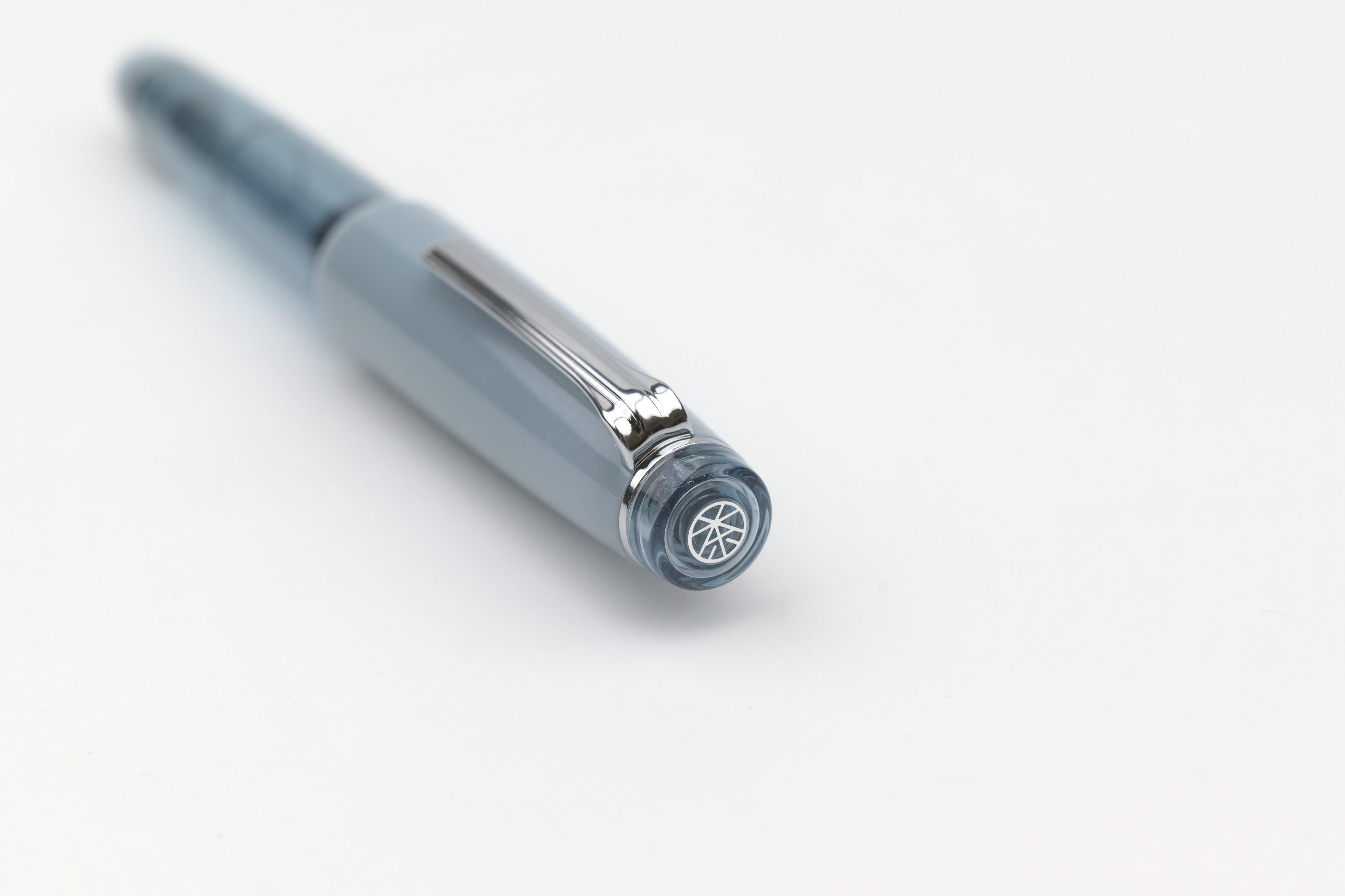 Nagasawa Original Fountain Pen - Chaska Blue Silver - Limited