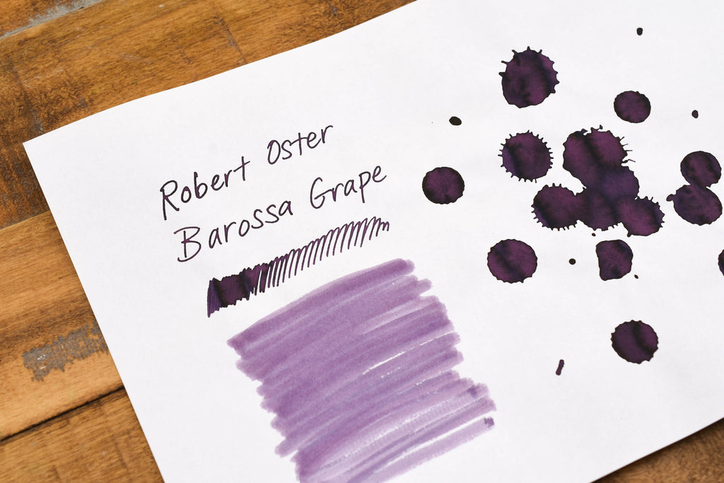 Cc Barossa Ink Robert Oster Signature Ink - Barossa Grape - 50ml – Yoseka Stationery