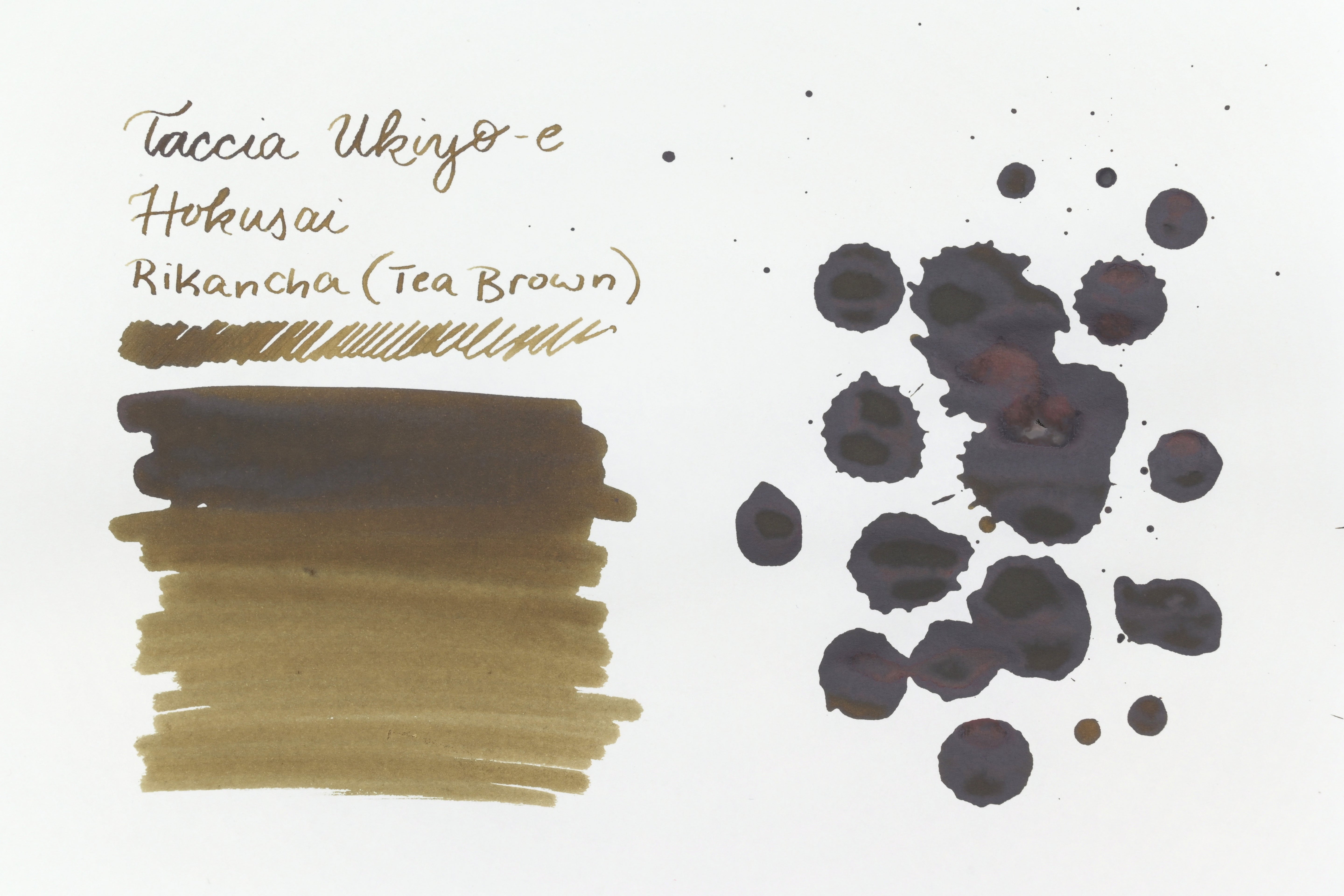 Taccia Ukiyo-e - Hokusai - Rikancha (Tea Brown)