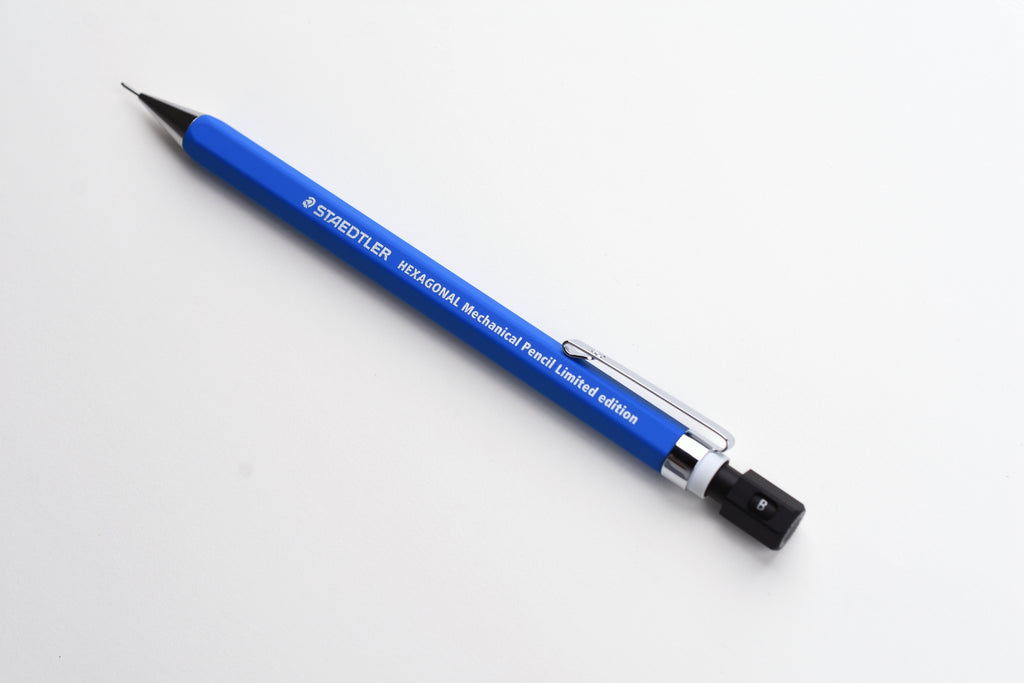 Staedtler Hexagonal Mechanical Pencil Blue Limited Edition Yoseka