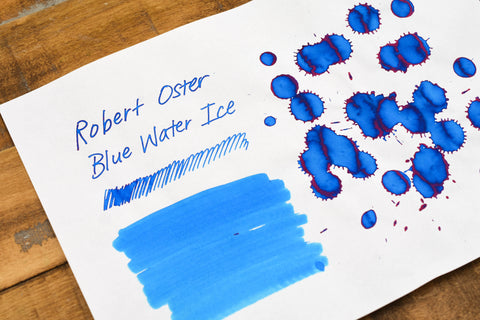 Robert Oster Signature Ink - Blue Water Ice - 50ml