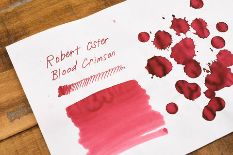 Robert Oster Signature Ink - Blood Crimson - 50ml