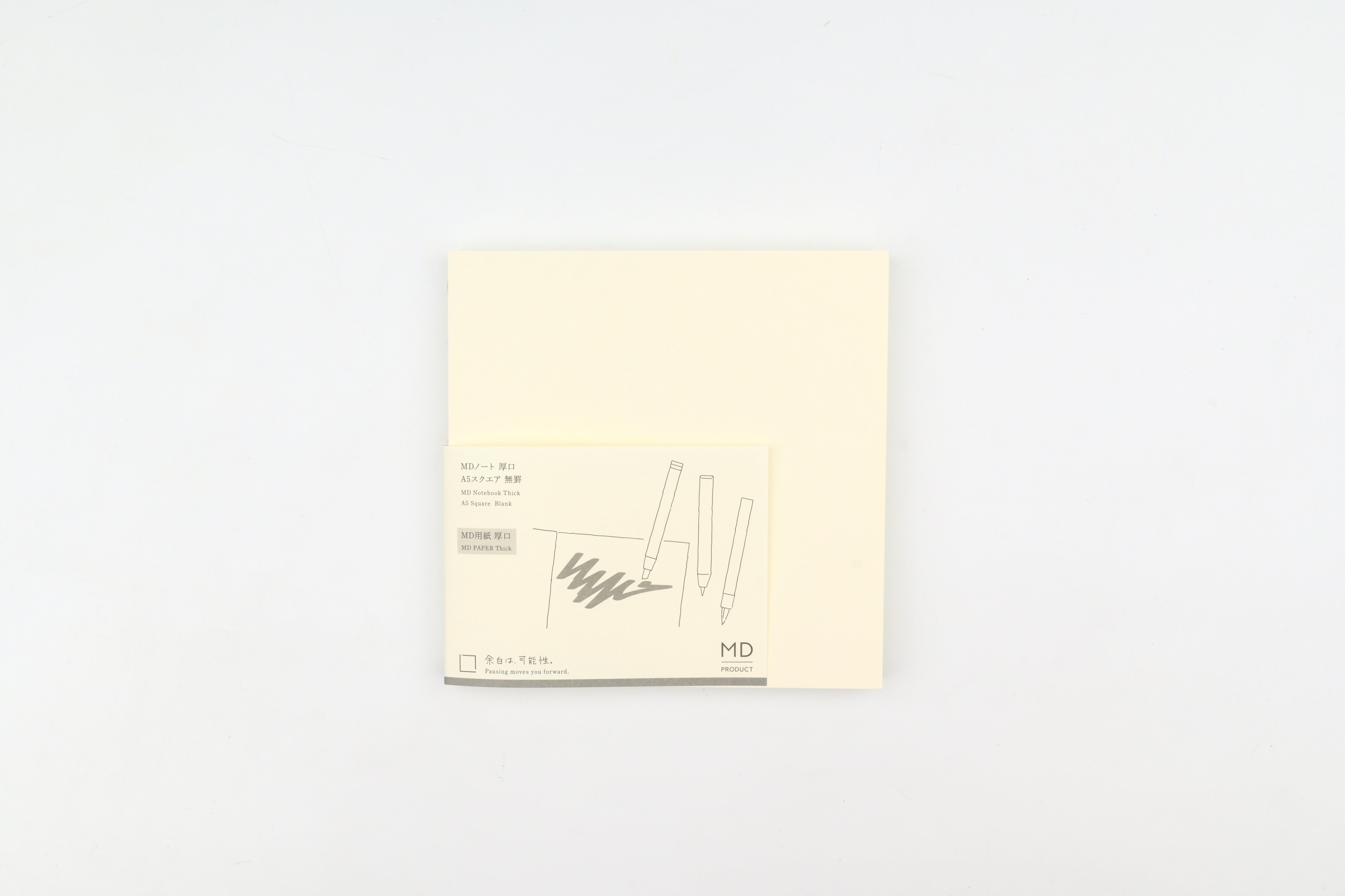 MD Notebook - A5 Square - Thick Paper – Yoseka Stationery