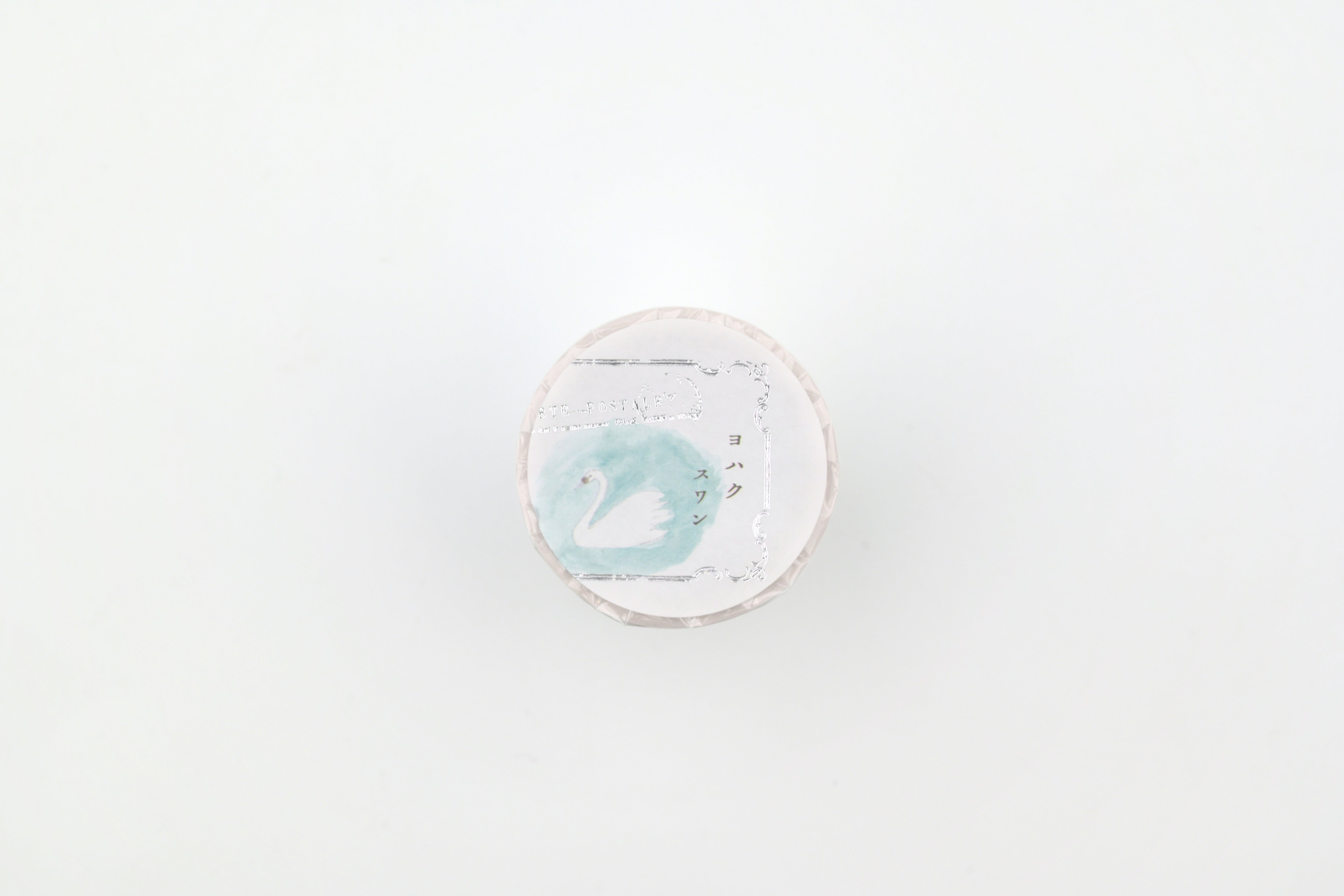 Yohaku Foil-Stamped Roll Sticky Notes - Swan