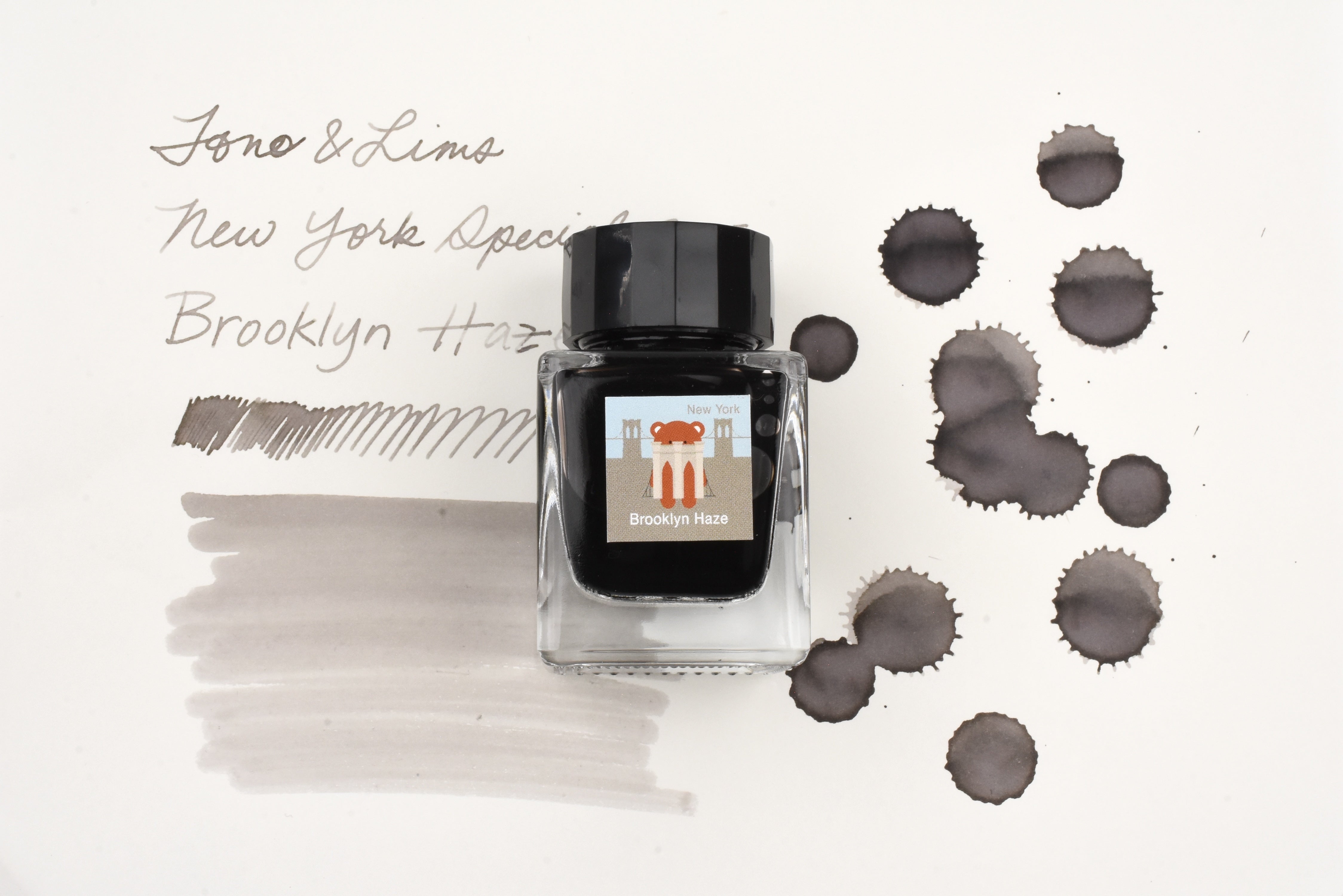 Tono & Lims Ink Bottle - A Space Walk at Yoseka - Brooklyn Haze - 30ml - Limited Edition