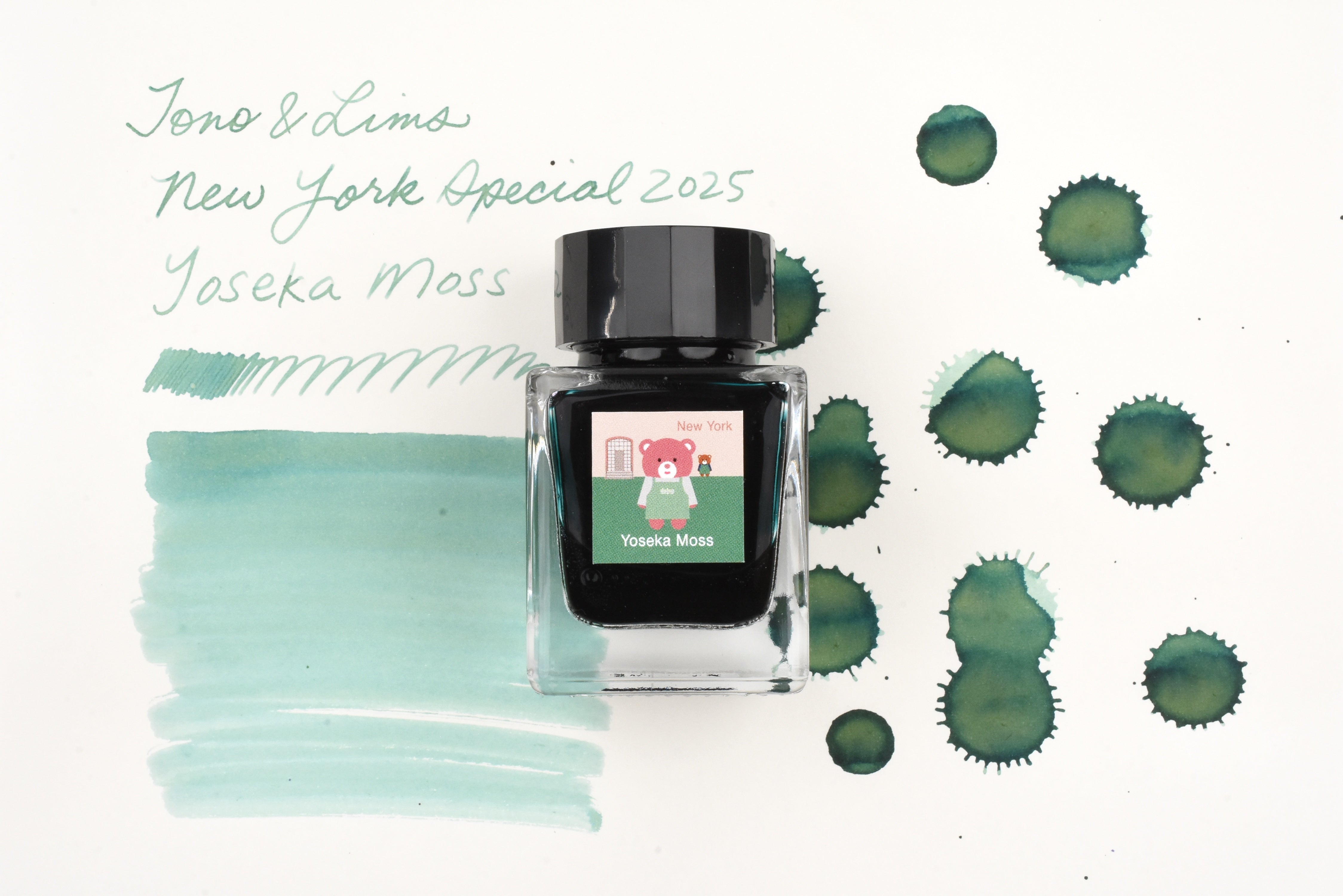 Tono & Lims Ink Bottle - A Space Walk at Yoseka - Yoseka Moss - 30ml - Limited Edition