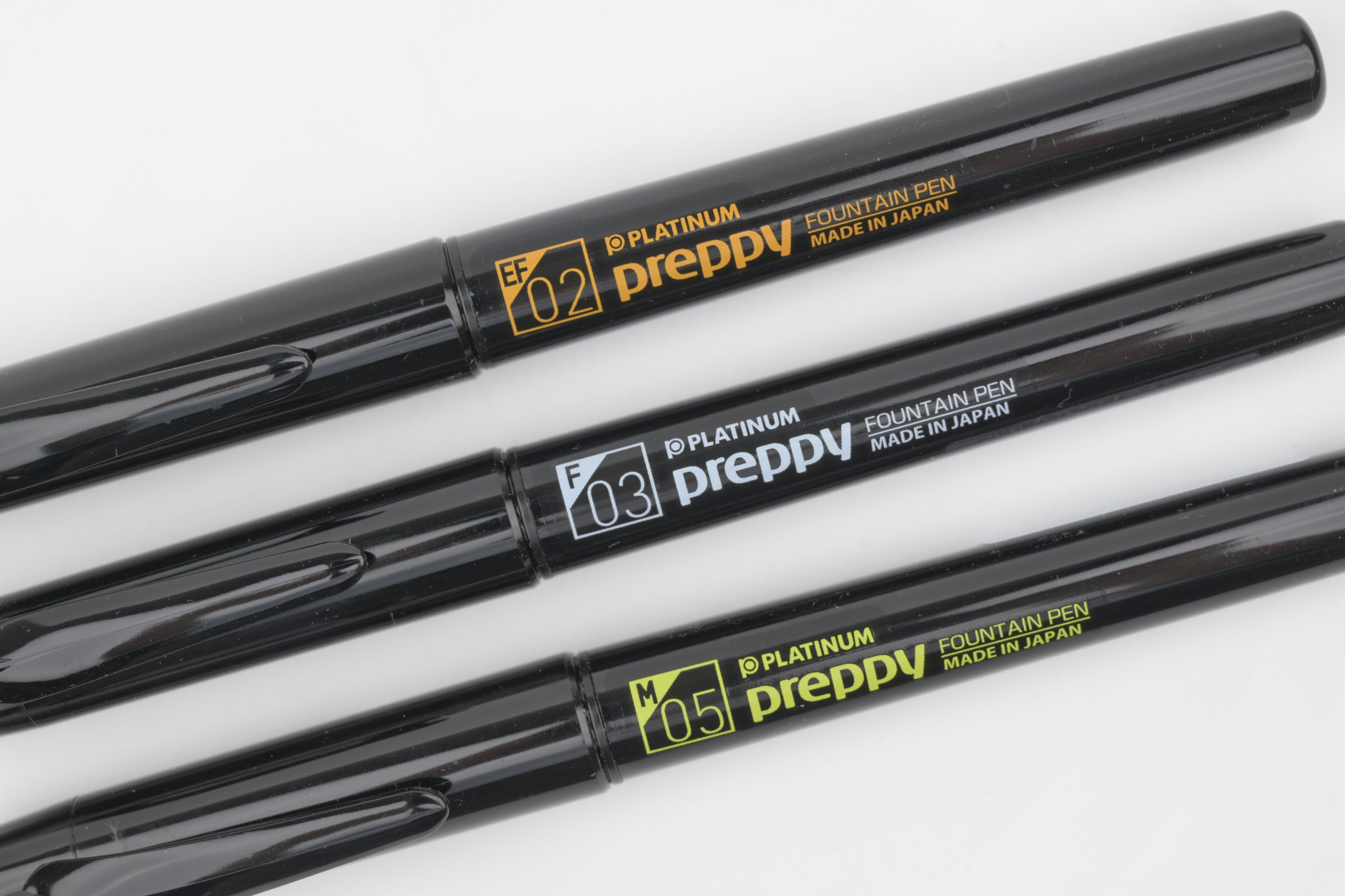 Platinum Preppy Fountain Pen - Black - Limited Edition