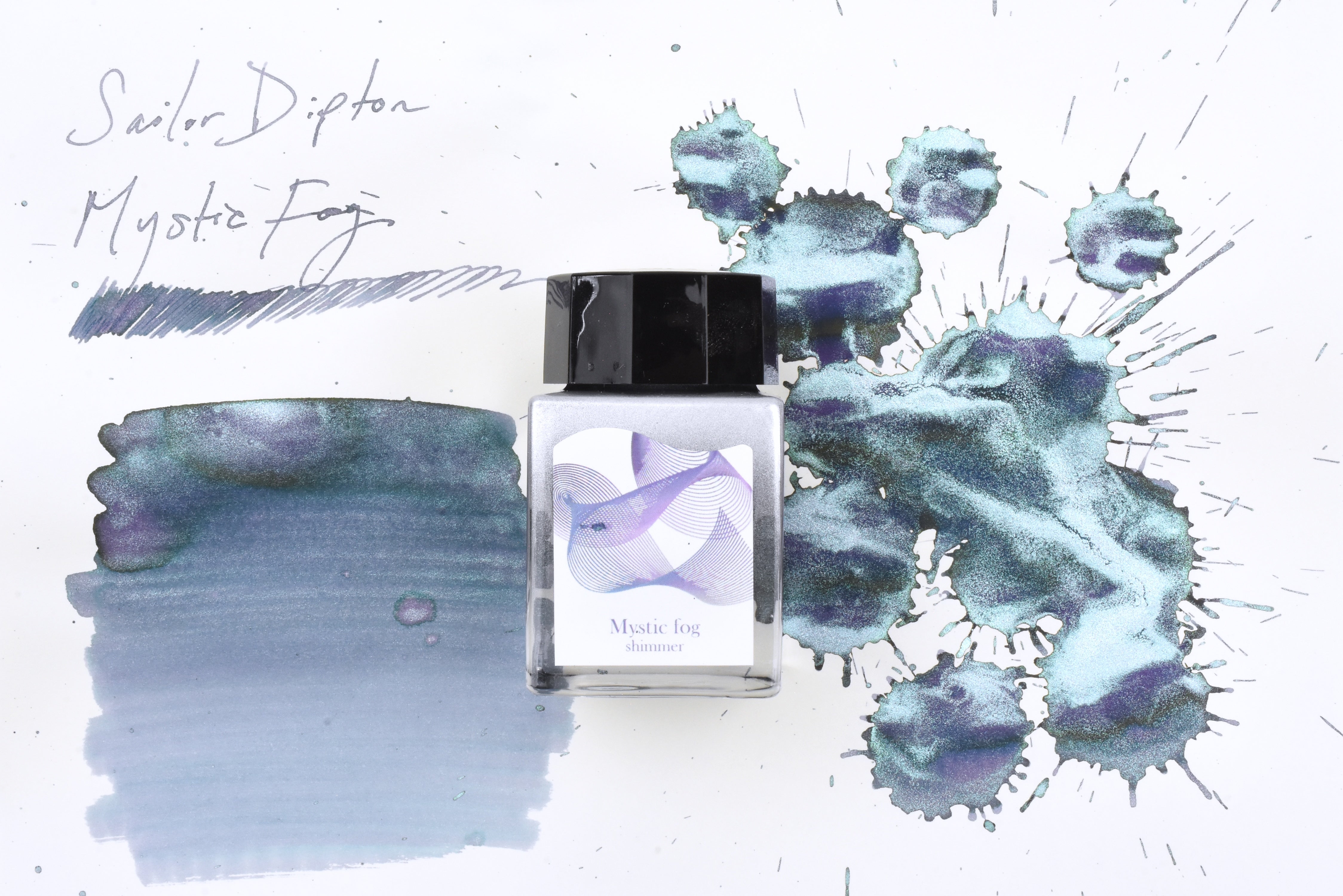 Sailor Dipton Shimmering Ink - 2nd Edition - Mystic Fog - 20mL