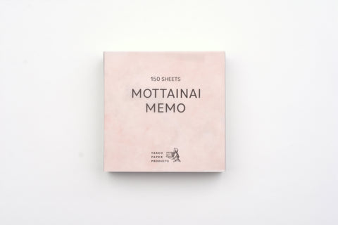 Takeo Paper Products - Mottainai Memo - French Marble
