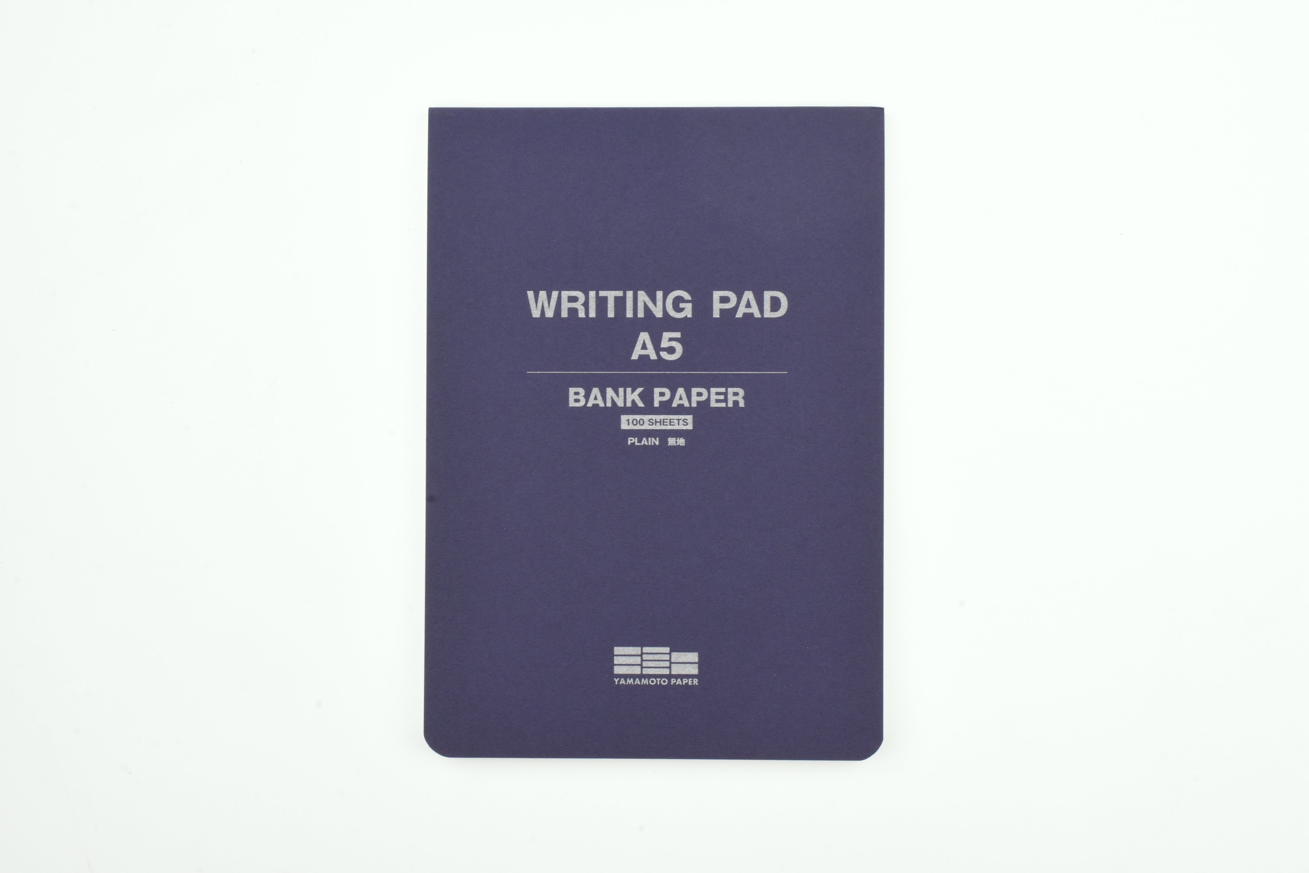 Yamamoto Writing Pad - Bank Paper Takasago Premium - A5 - Plain ...