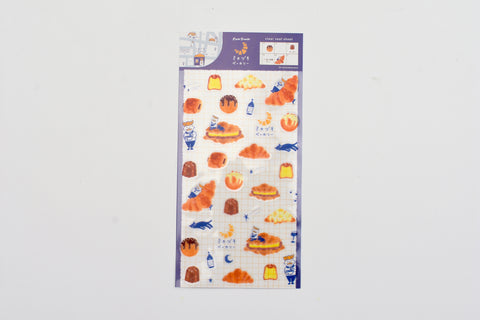 Furukawa Paper Sticker Sheet - Pantown - Mikazuki Bakery