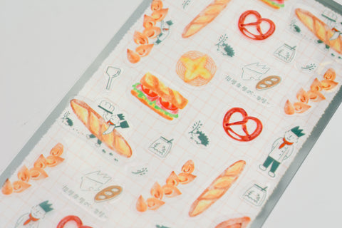 Furukawa Paper Sticker Sheet - Pantown - Karikari Bakery