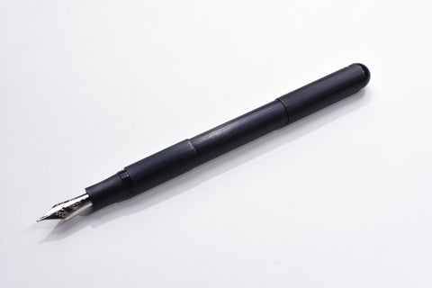 Kaweco Supra Fountain Pen - Brushed Aluminum Black
