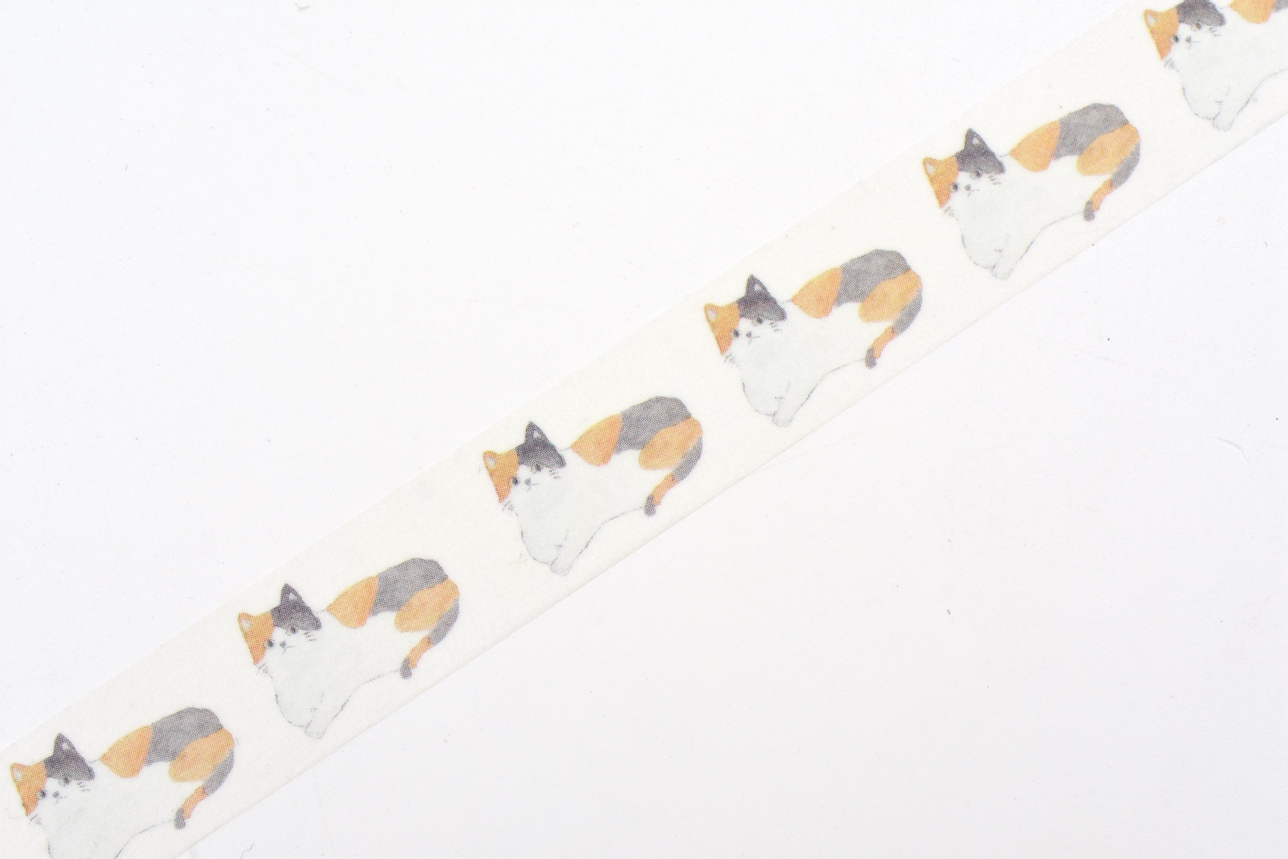 Seitousha Washi Tape - Mikeneko