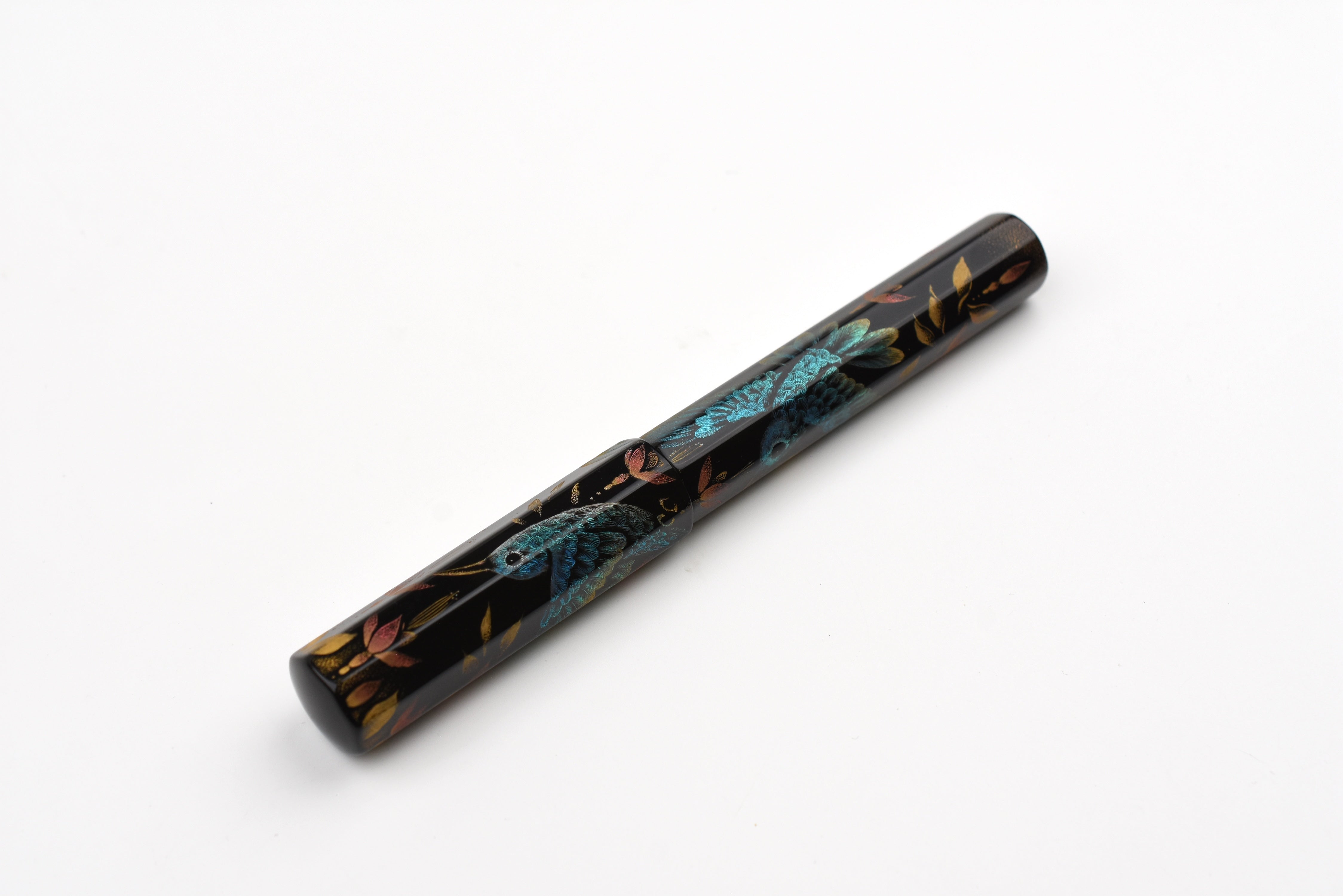 Palisades Octagonal Collection Fountain Pen - Chinkin Hummingbird