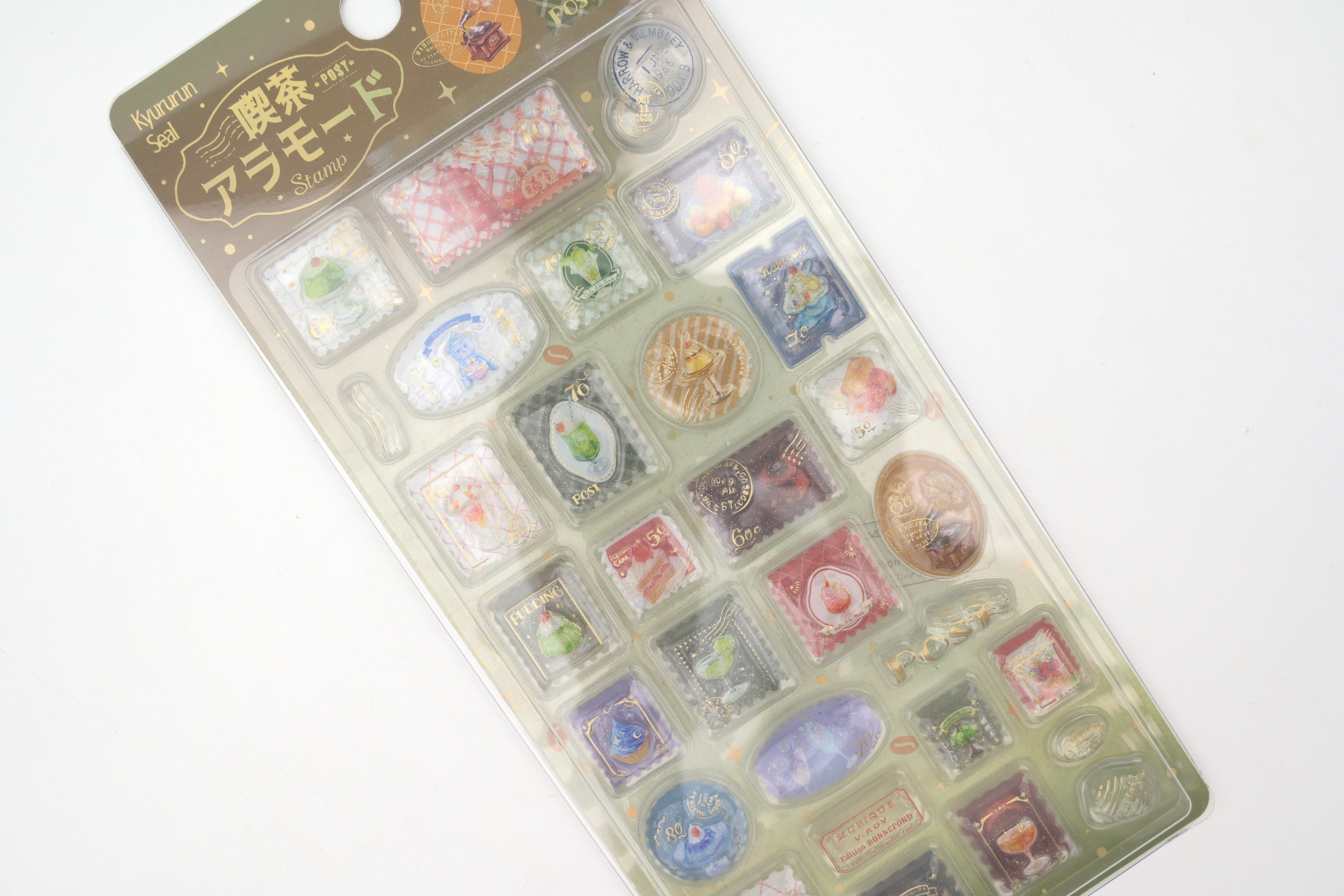 BGM 3D Sticker Sheet - Kyururun - Cafe a la Mode - Post Office