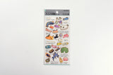 Kamio Illustrated Picture Book Stickers - Nudibranch (Umiushi Sea Slug)