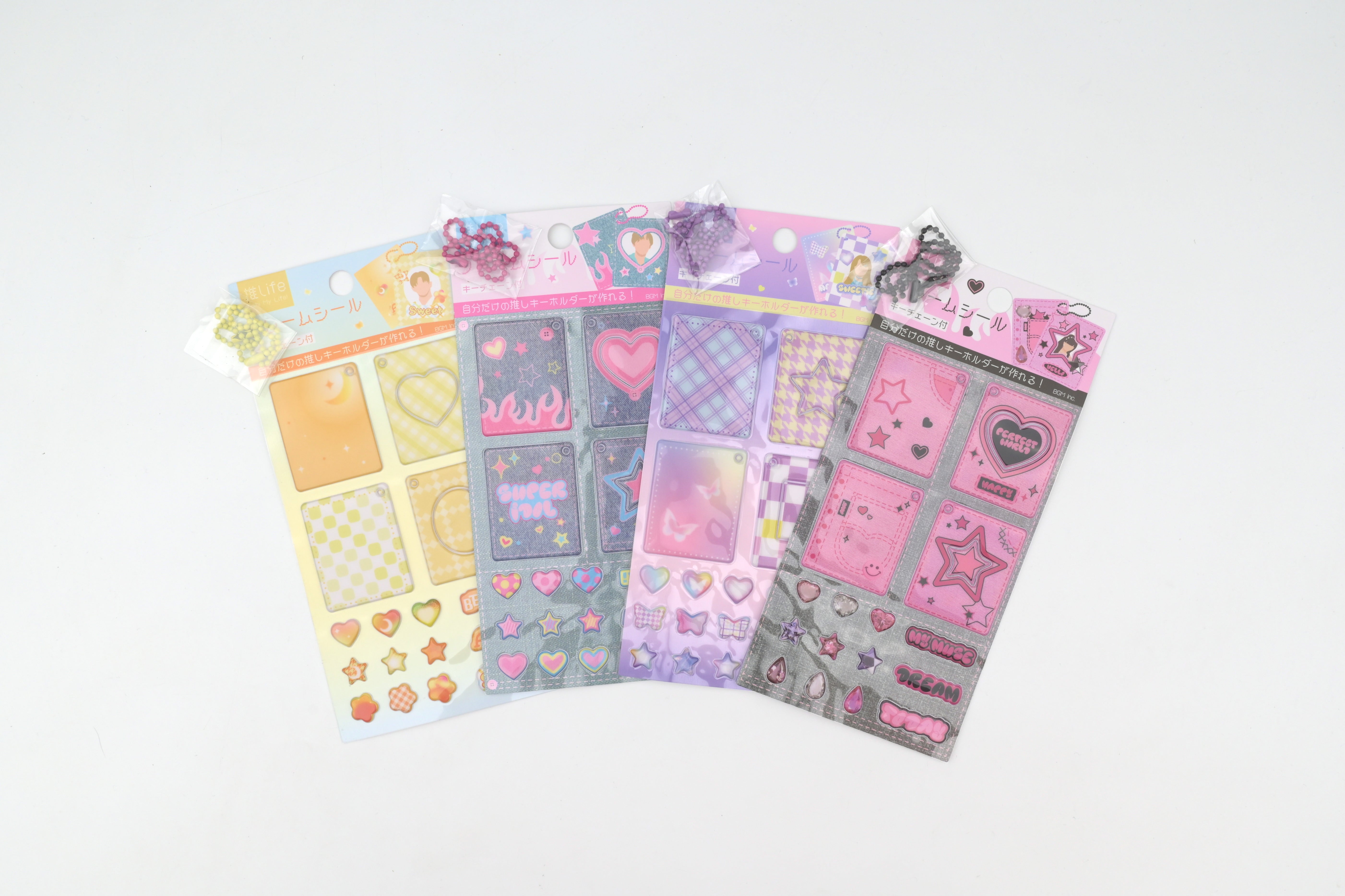 BGM Osaka Life Frame Sticker with Keychain