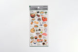 Kamio Illustrated Picture Book Stickers - Japanese Cuisine