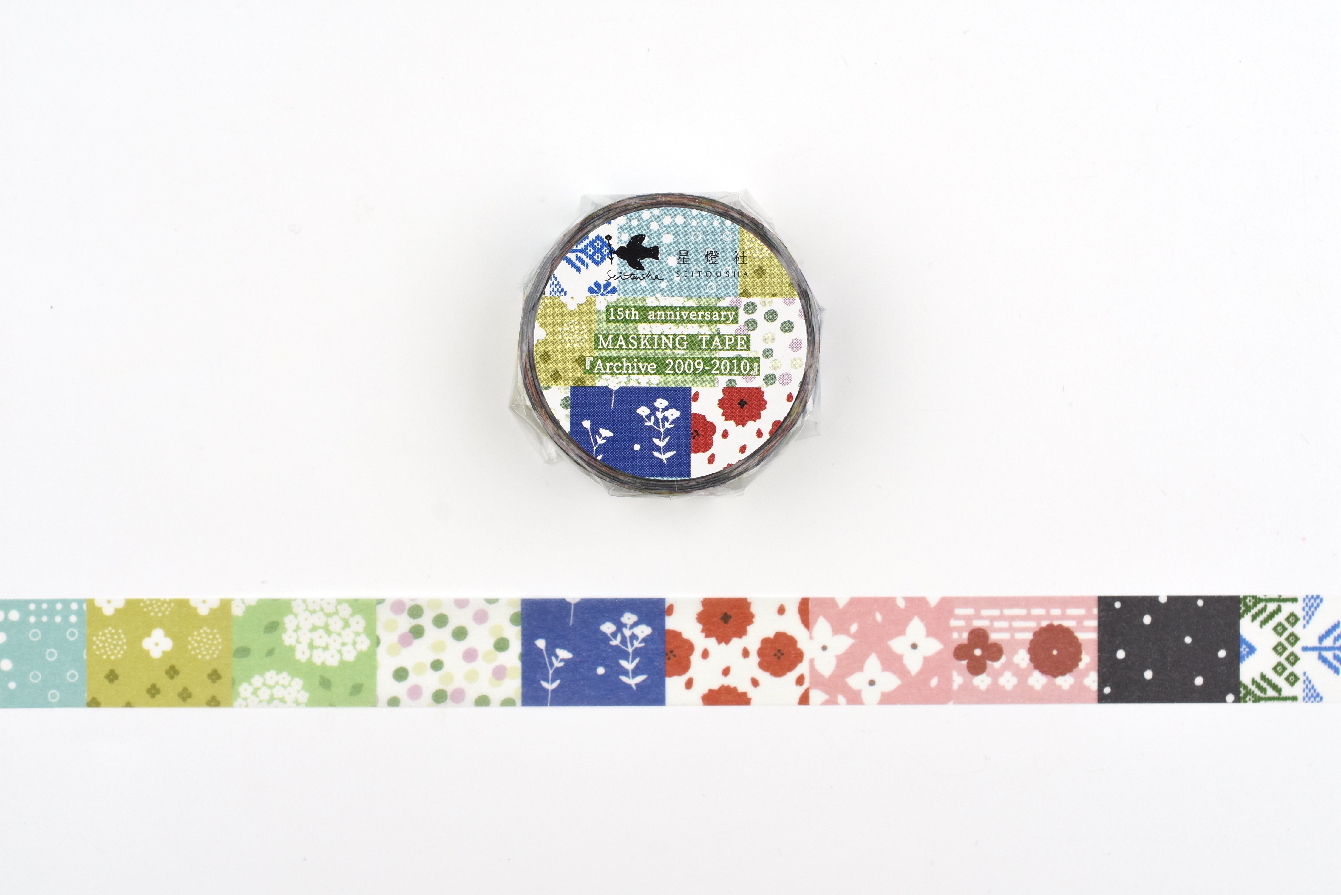 Seitousha Washi Tape - 15th Anniversary - Archive 2009-2010