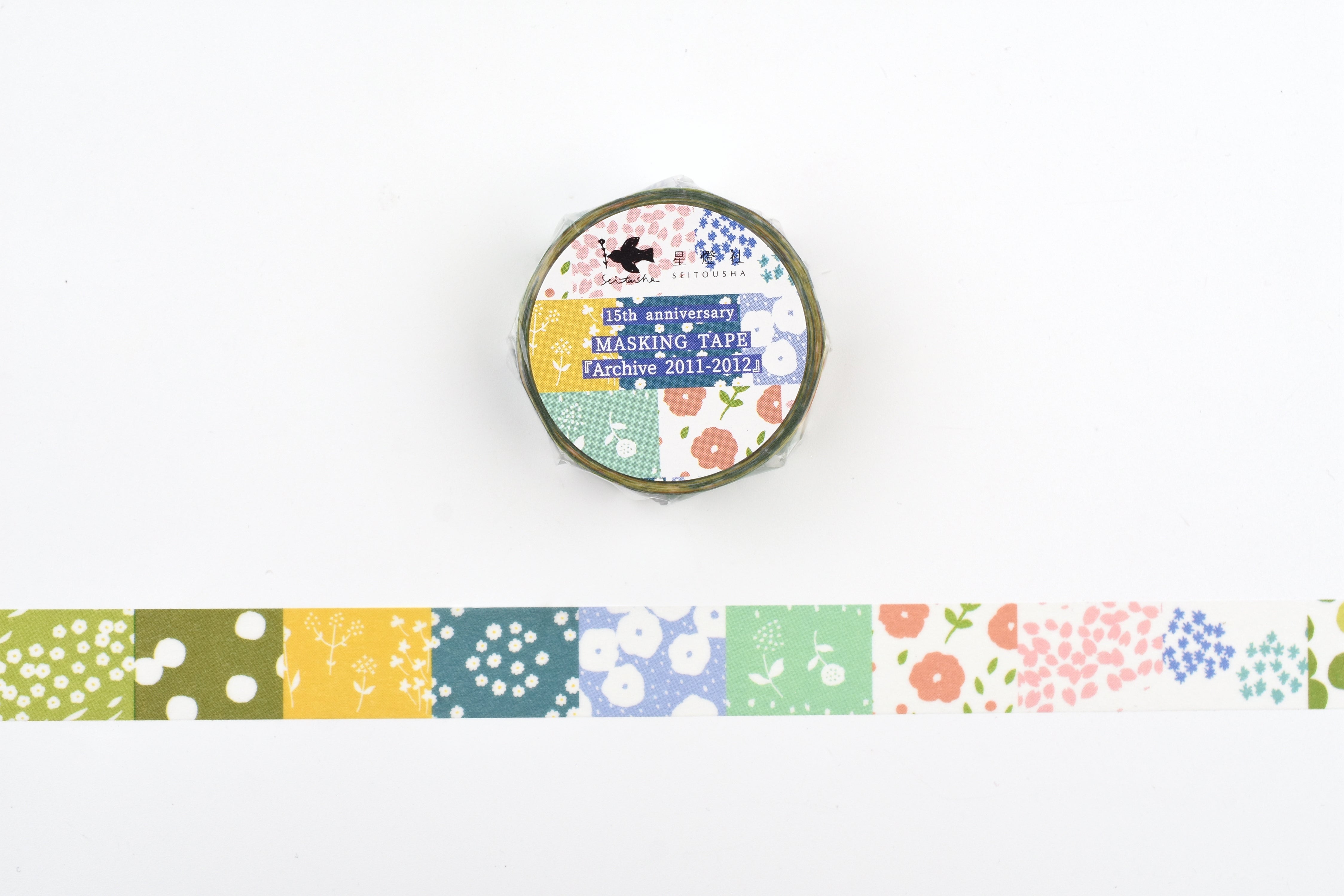 Seitousha Washi Tape - 15th Anniversary - Archive 2011-2012